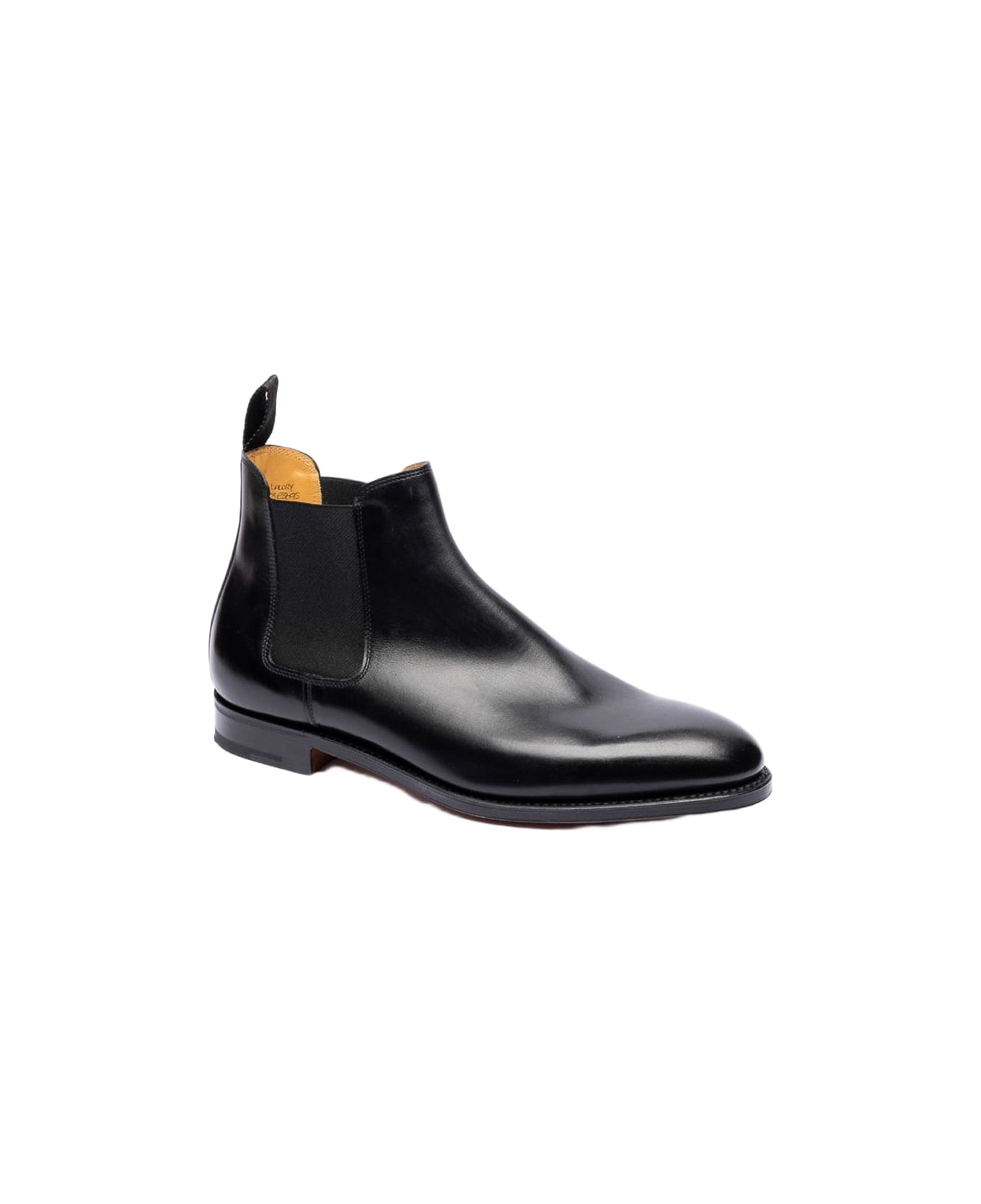 John Lobb Lawry Black Calf Chelsea Boot ブーツ