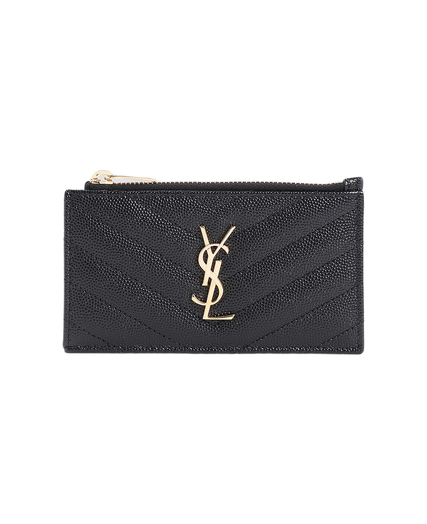 Saint Laurent Card Holder - Nero