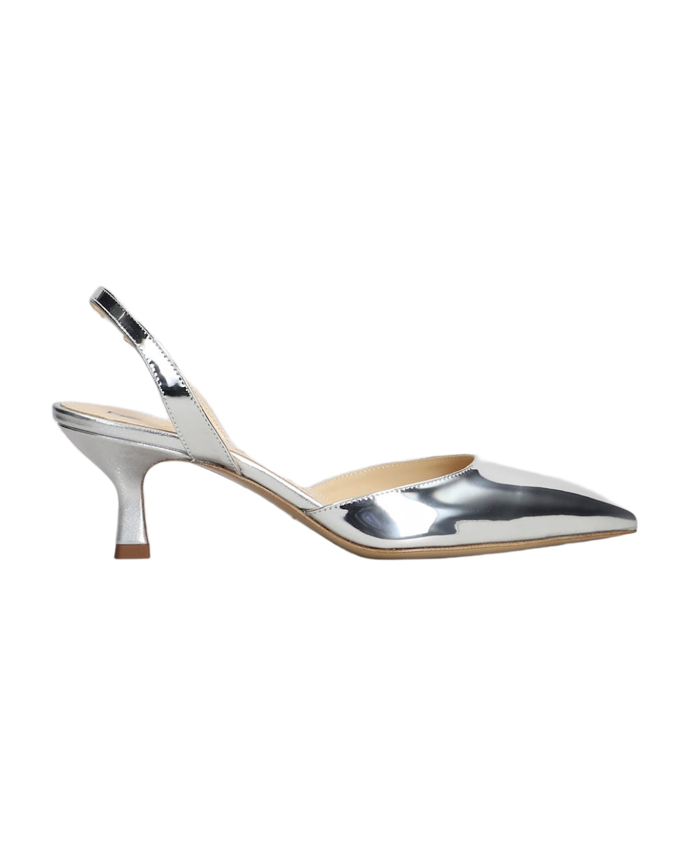 Fabio Rusconi Sandals In Silver Leather - silver