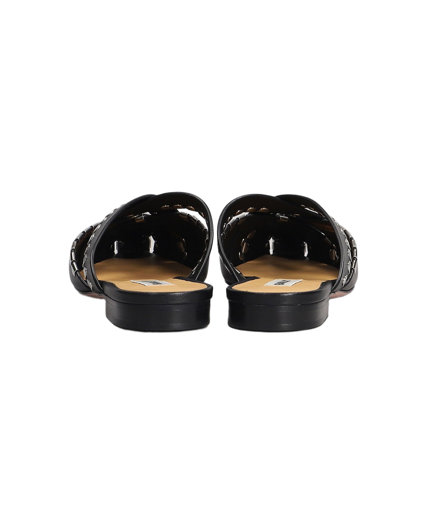 Bally Sarsi Slipper-mule In Black Leather - black