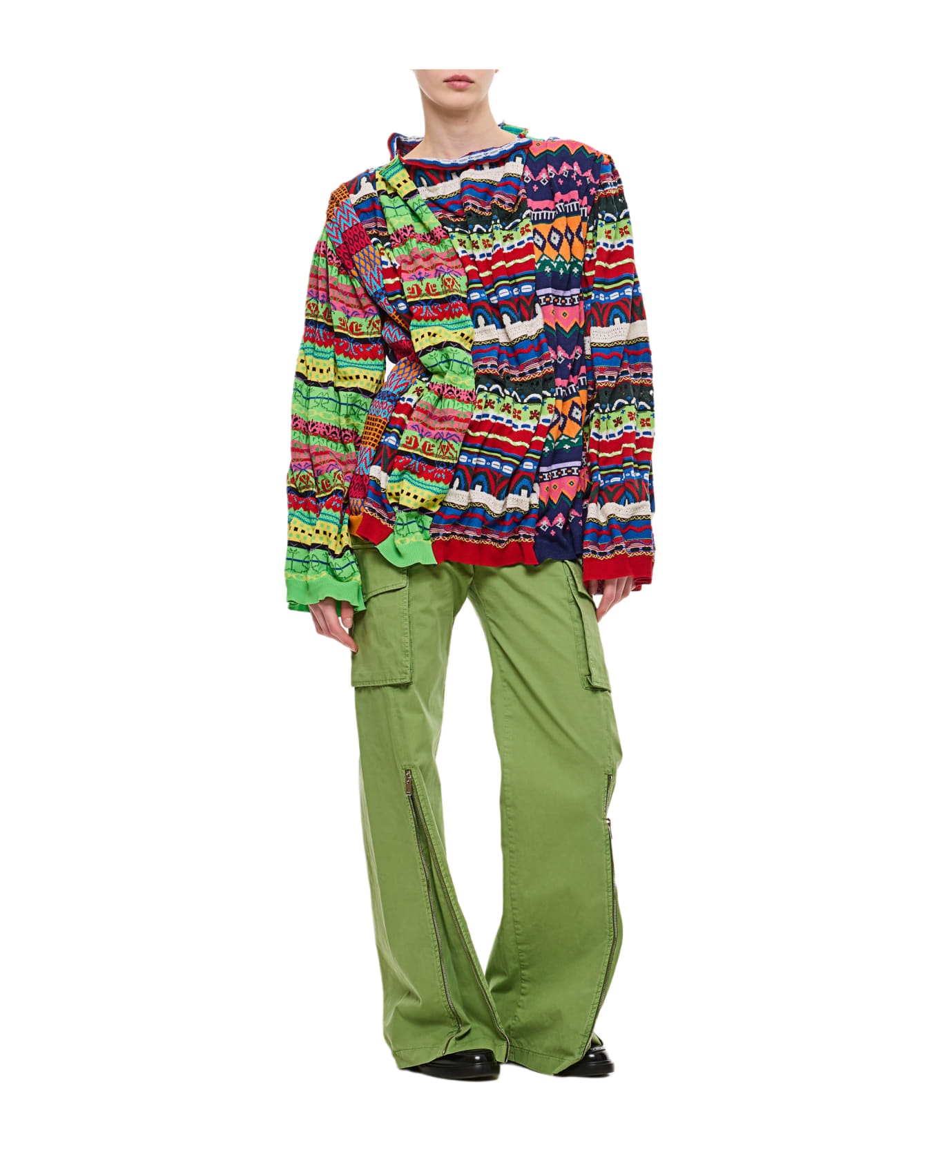 Comme des Garçons Patch Sweater - MultiColour