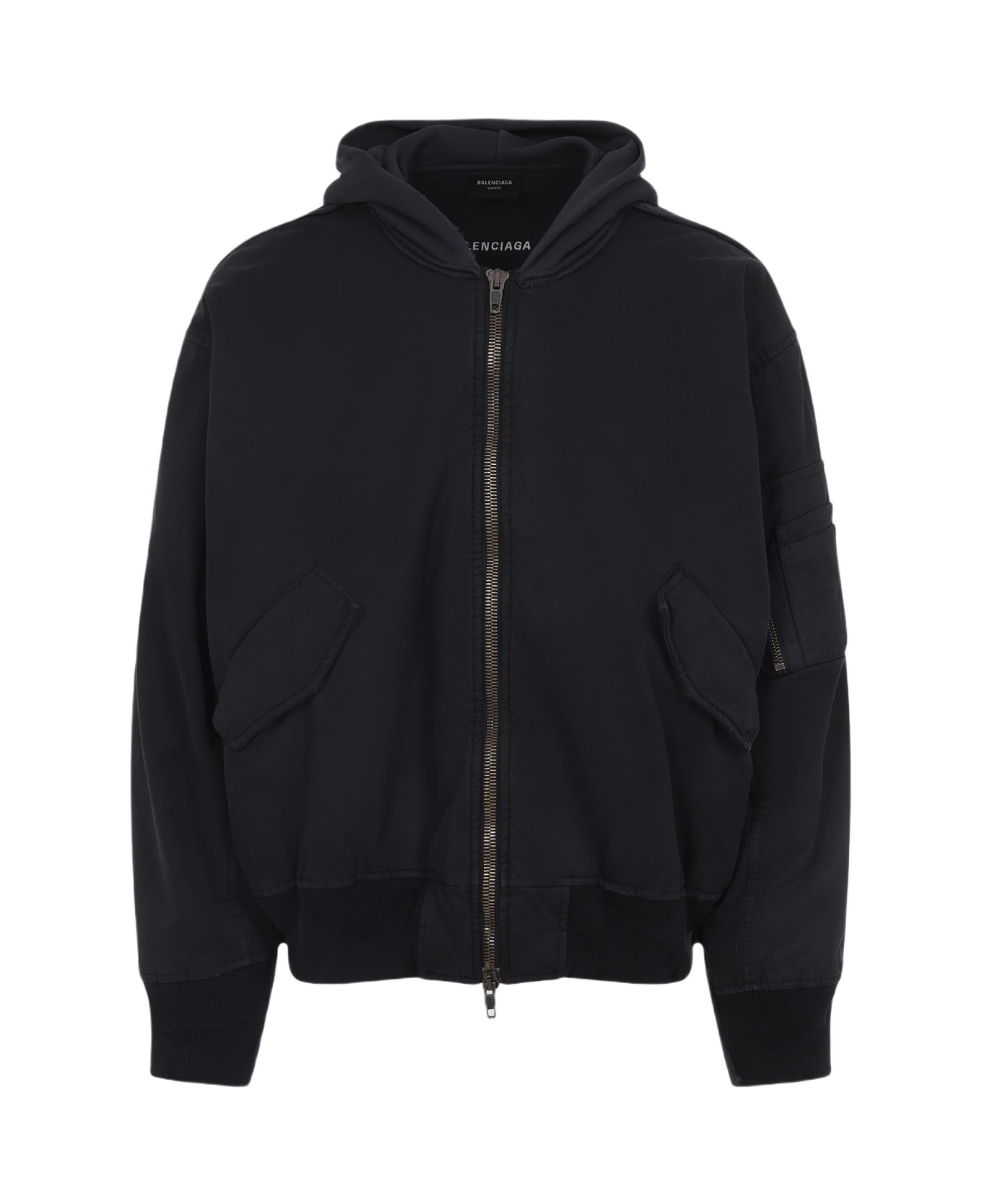 Balenciaga Hybrid Bomber - BLACK