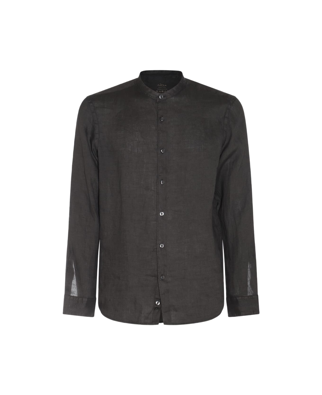 Altea Black Linen Shirt - Black