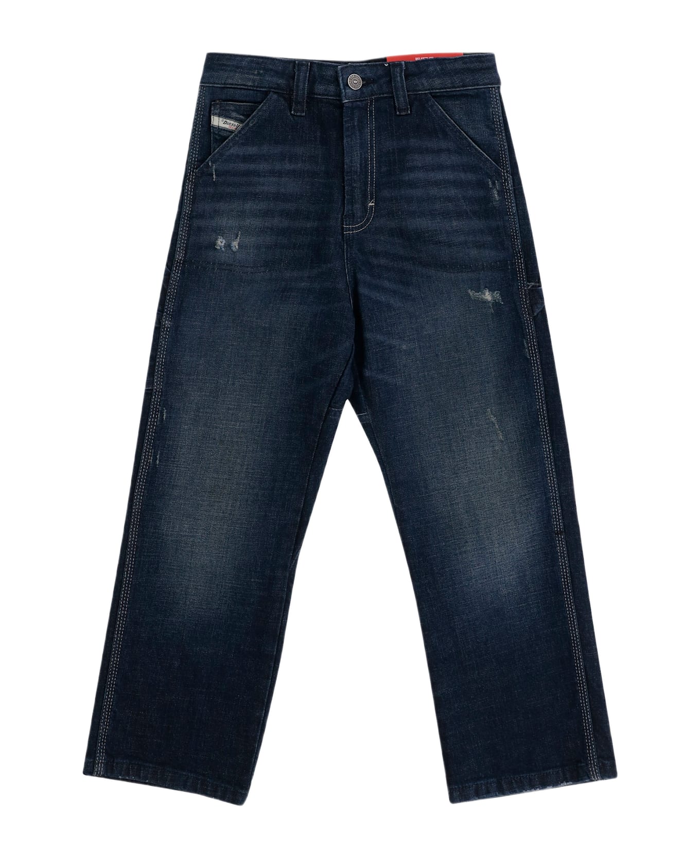 Diesel D-bart-j Stretch Cotton Jeans - Denim scuro