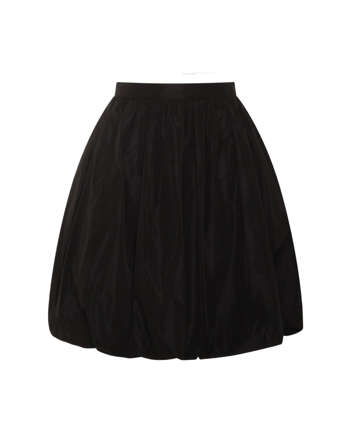 Patou Black Midi Skirt - Black