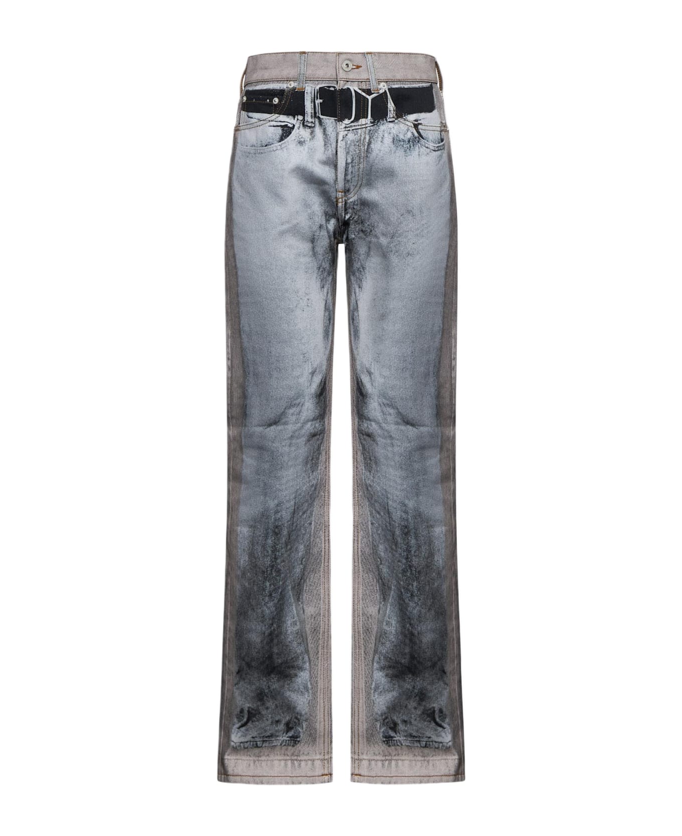 パンツ PROJECT/ GR TROMPE-L'IL DENIM PANTS PROJECT G/R - TROMPE-L'ŒIL DENIM PANTS | HBX - Globally