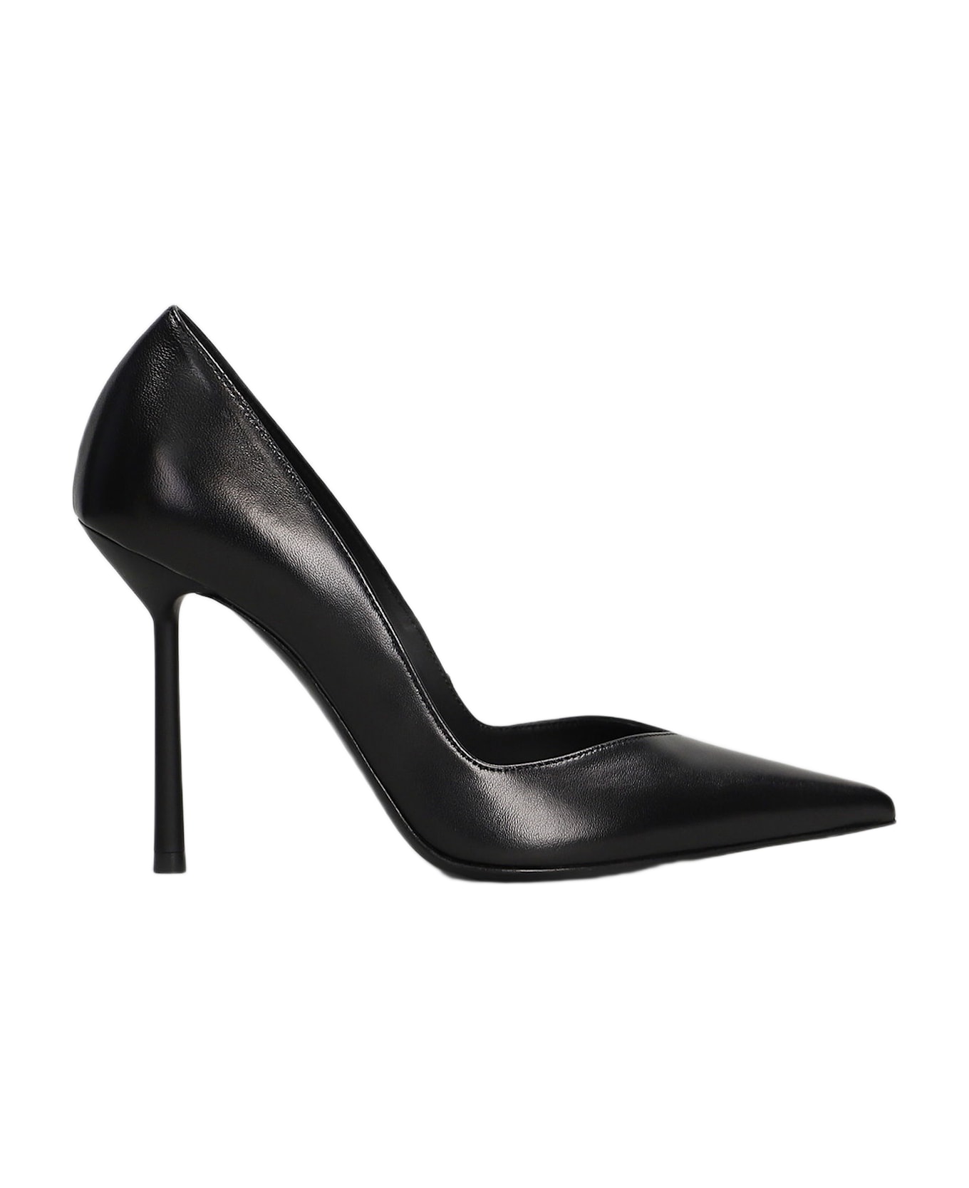 Le Silla Vivienne Pumps In Black Leather - black
