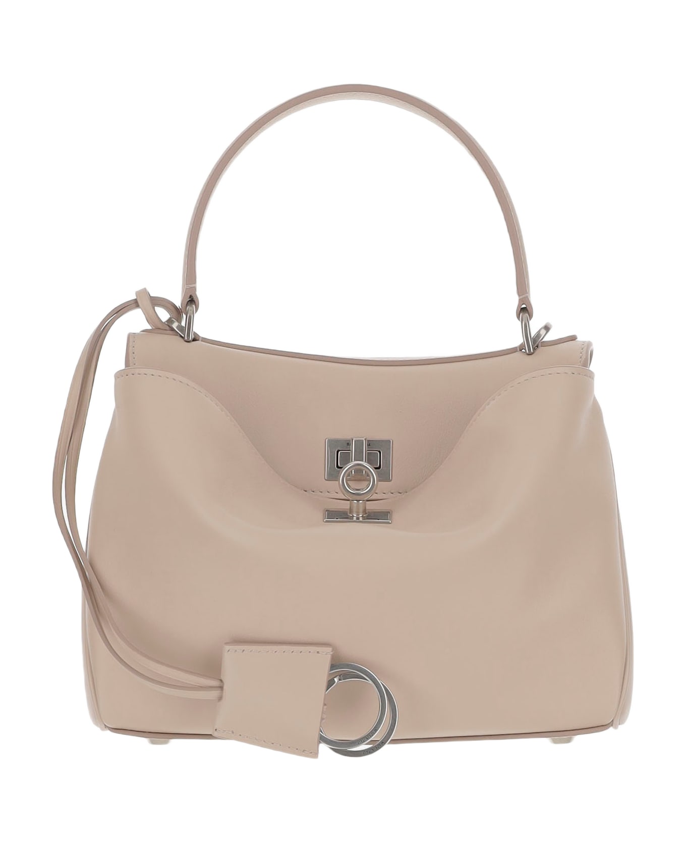 Balenciaga Mini Rodeo Leather Bag - Beige