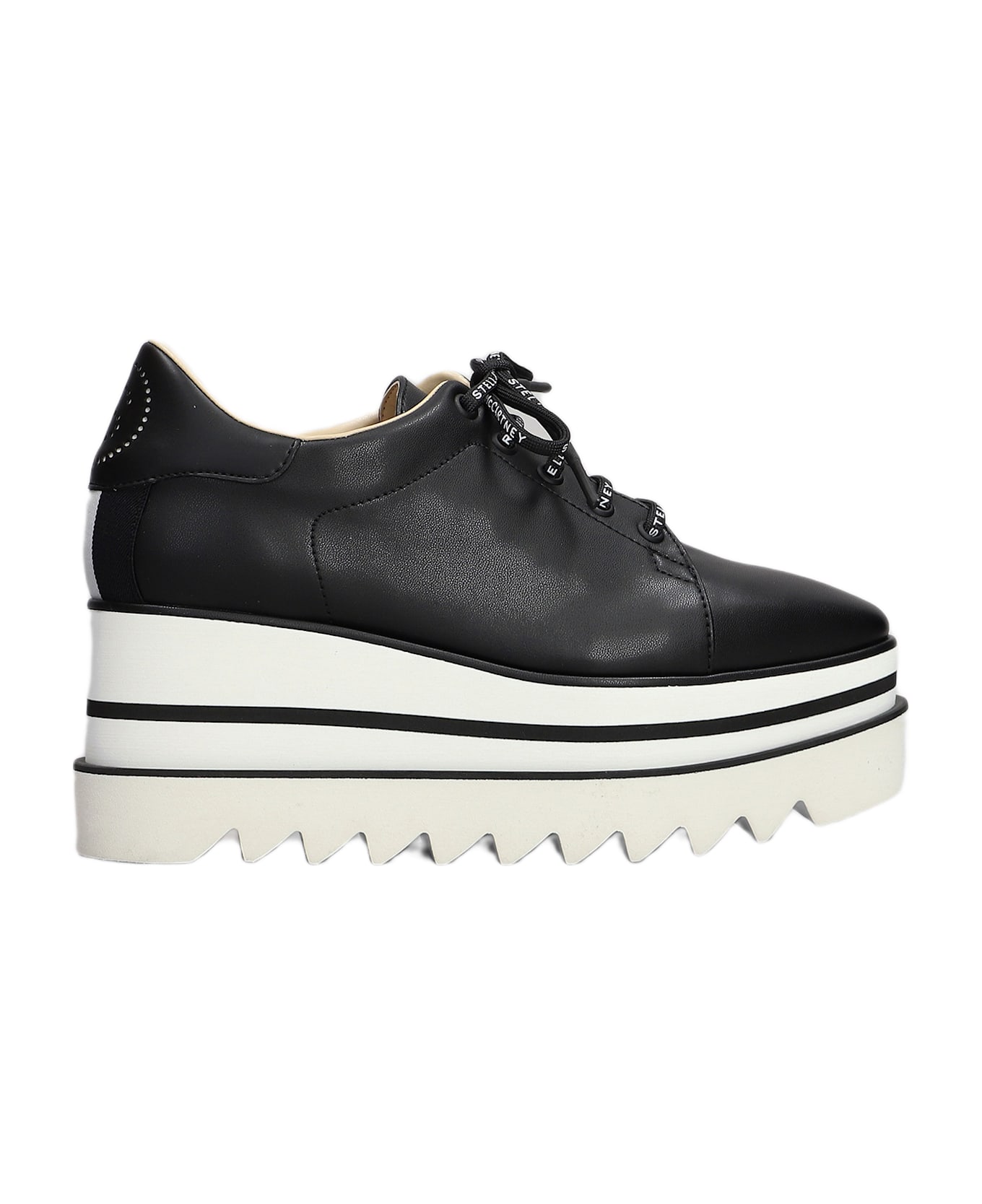 Stella McCartney Sneakelyse Sneakers In Black Polyuretan - black