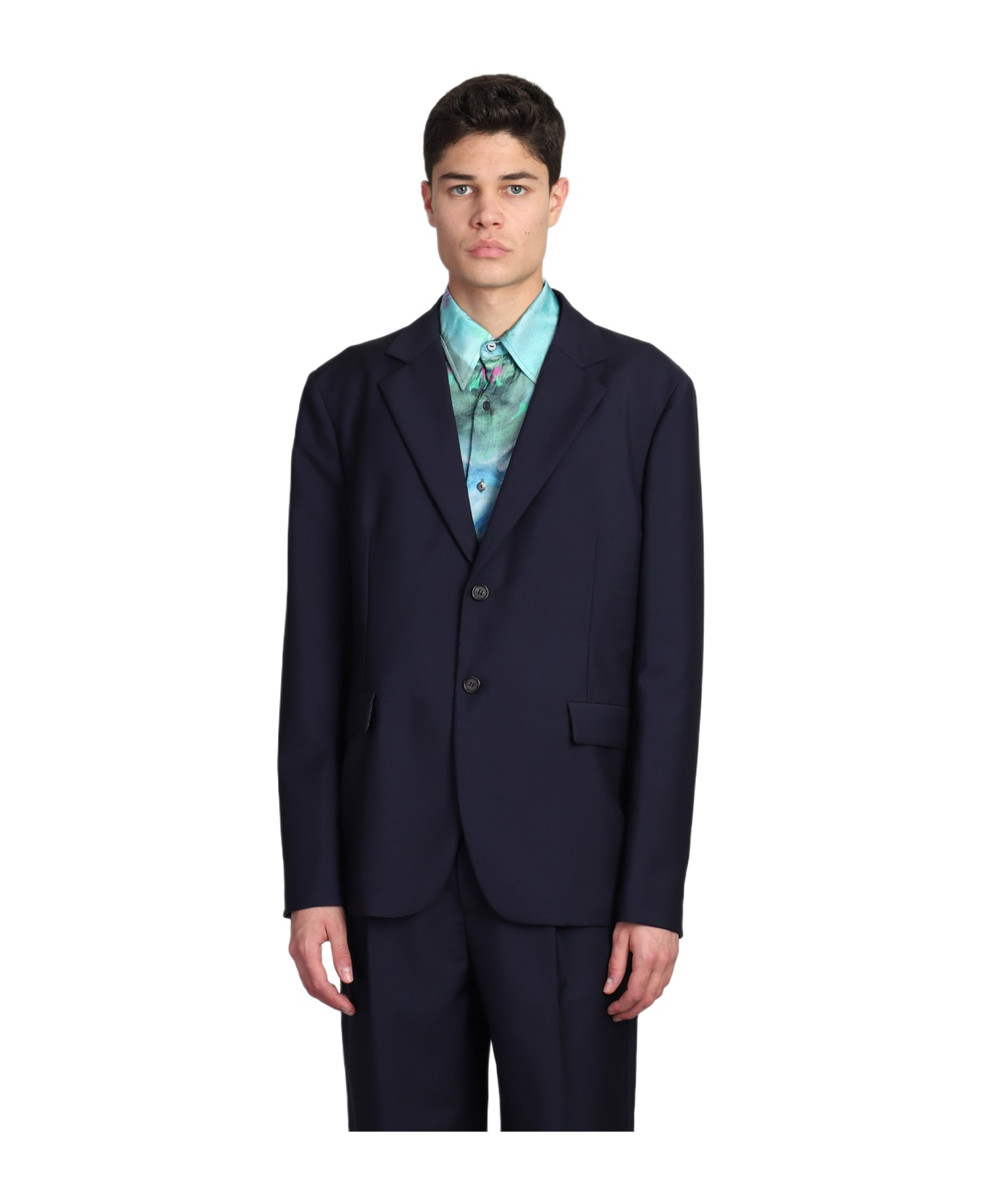 Acne Studios Single-breasted Buttoned Blazer - Blue