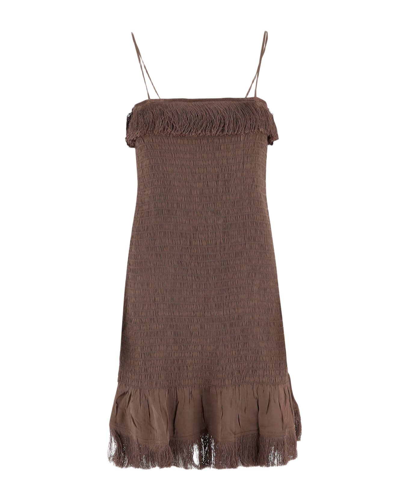 By Malene Birger Valia Mini Dress - Brown
