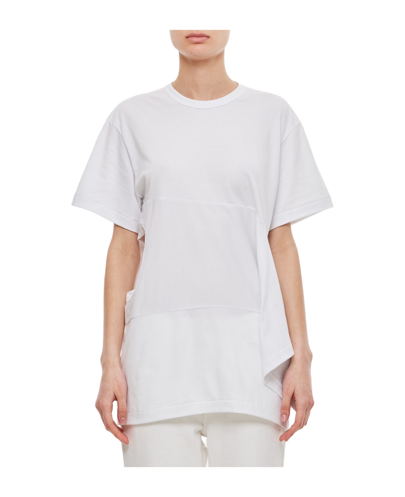 Comme des Garçons Cotton Jersey T-shirt - White Tシャツ
