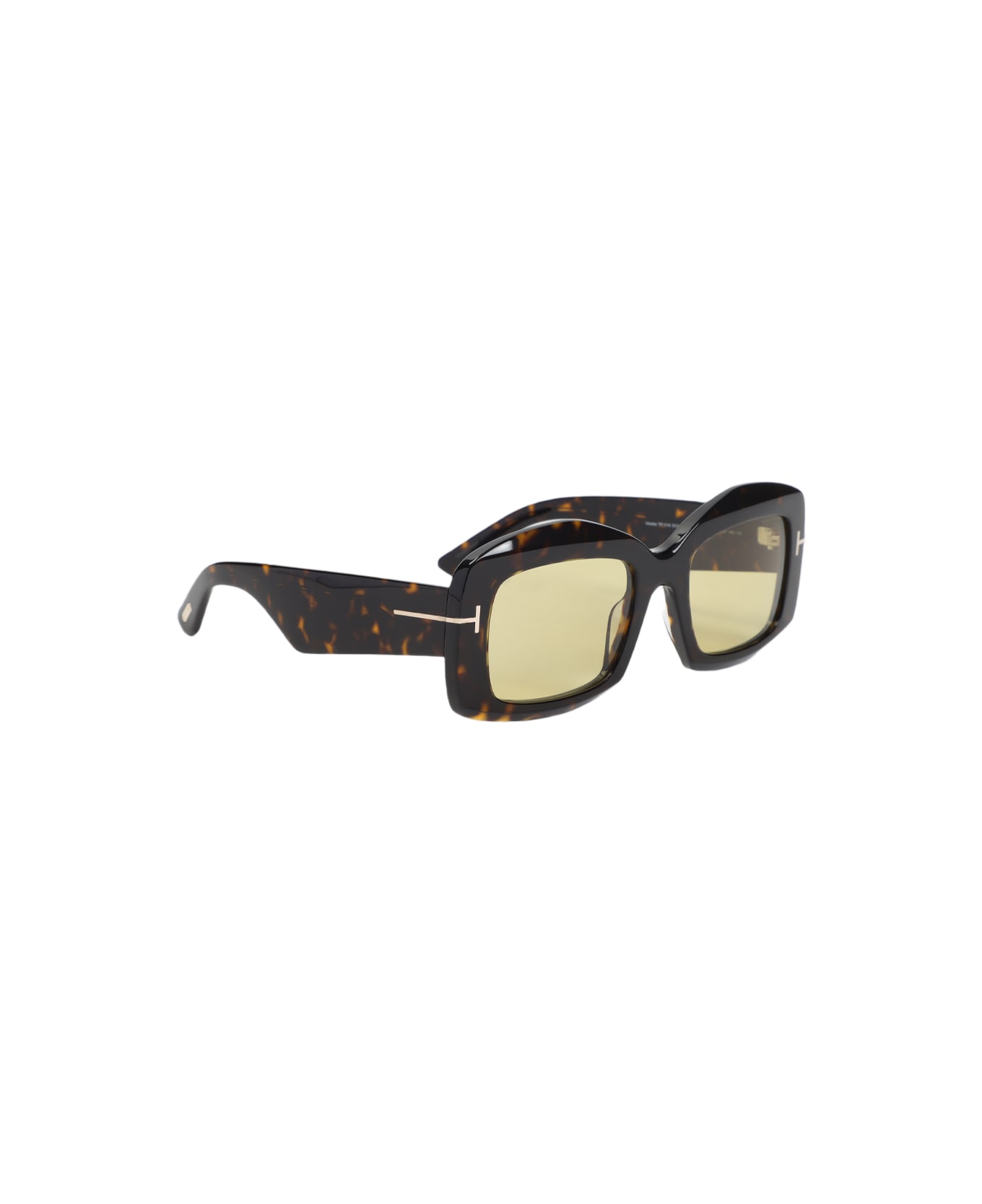 Tom Ford Eyewear Venetia Sunglasses - E Dark Havana Brown