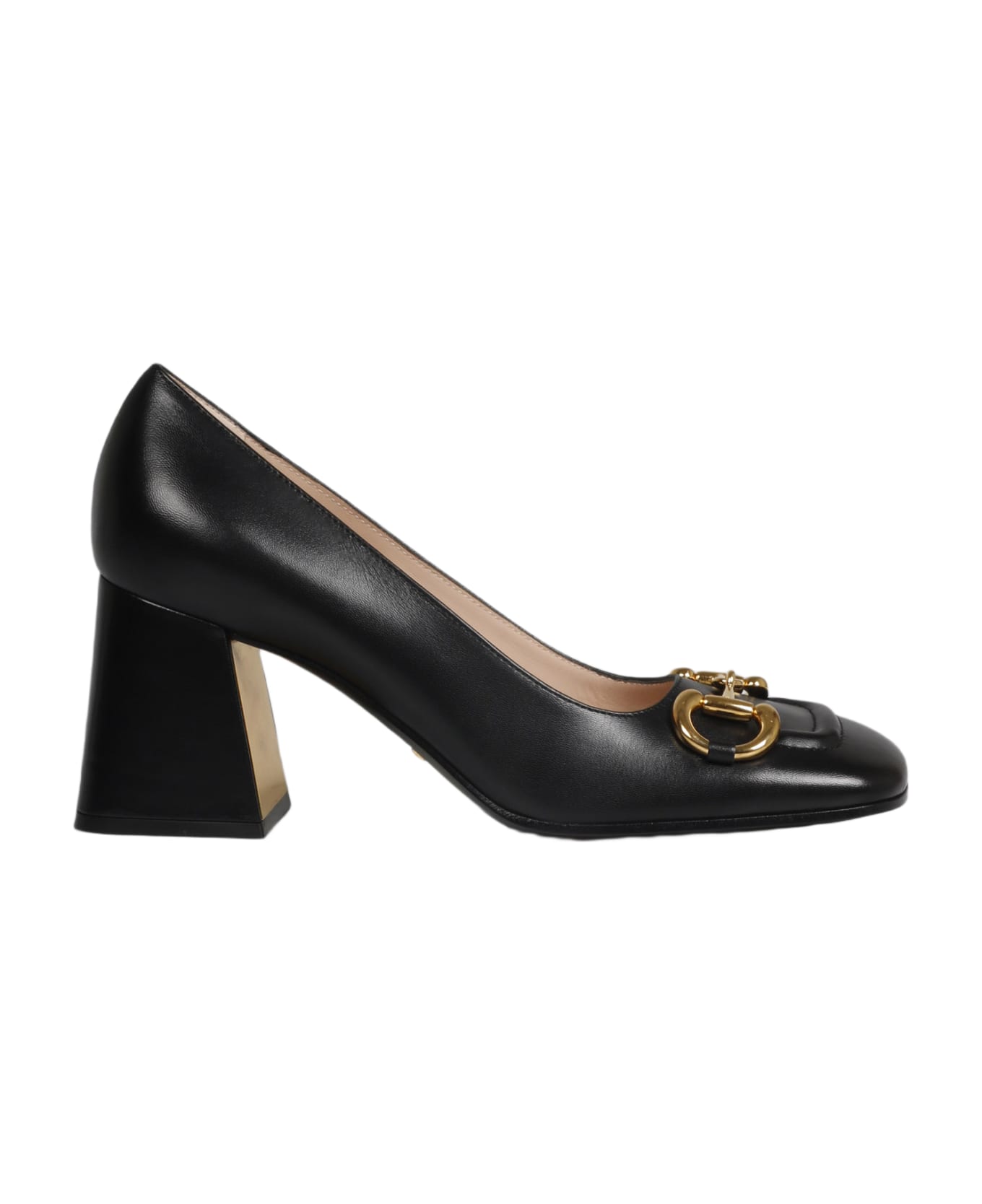 Gucci Horsebit Mid-heel Pump - Black