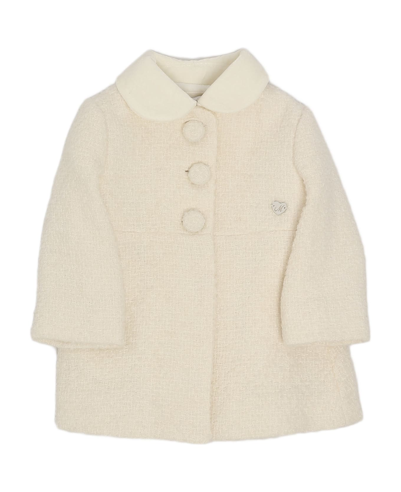 Monnalisa Coat Coat - AVORIO