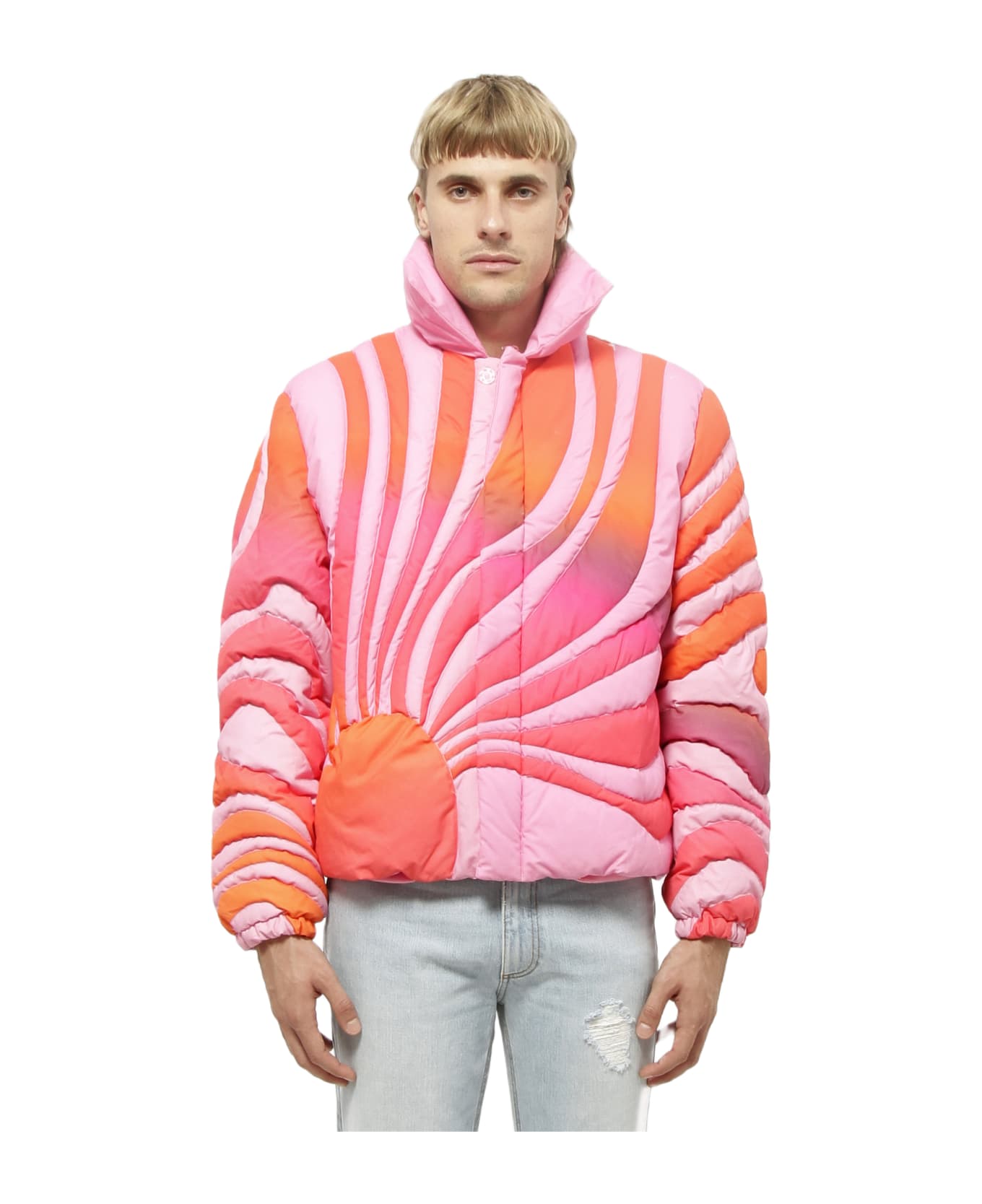 ERL Sunset Puffer Jacket - rose-pink