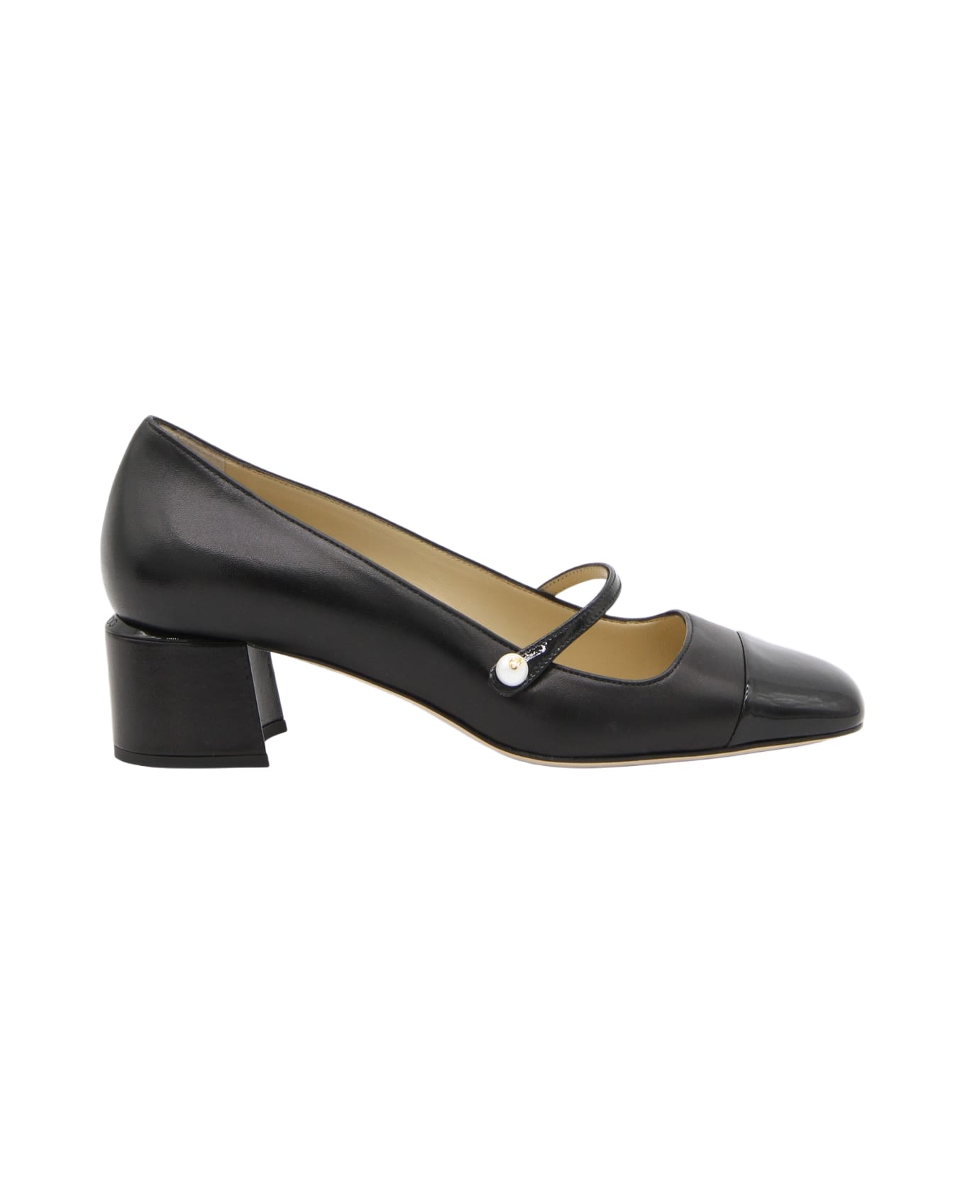 Jimmy Choo Black Leather Elisa Pumps | italist