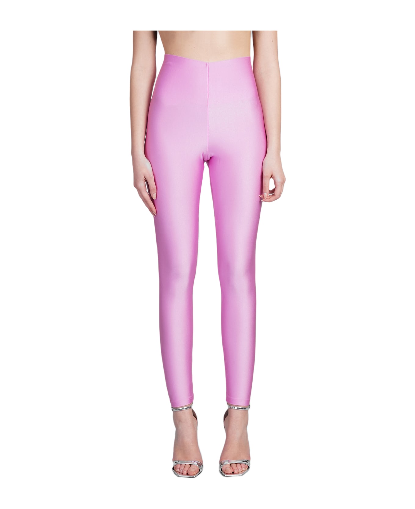 The Andamane Holly Leggings In Rose-pink Polyamide - rose-pink