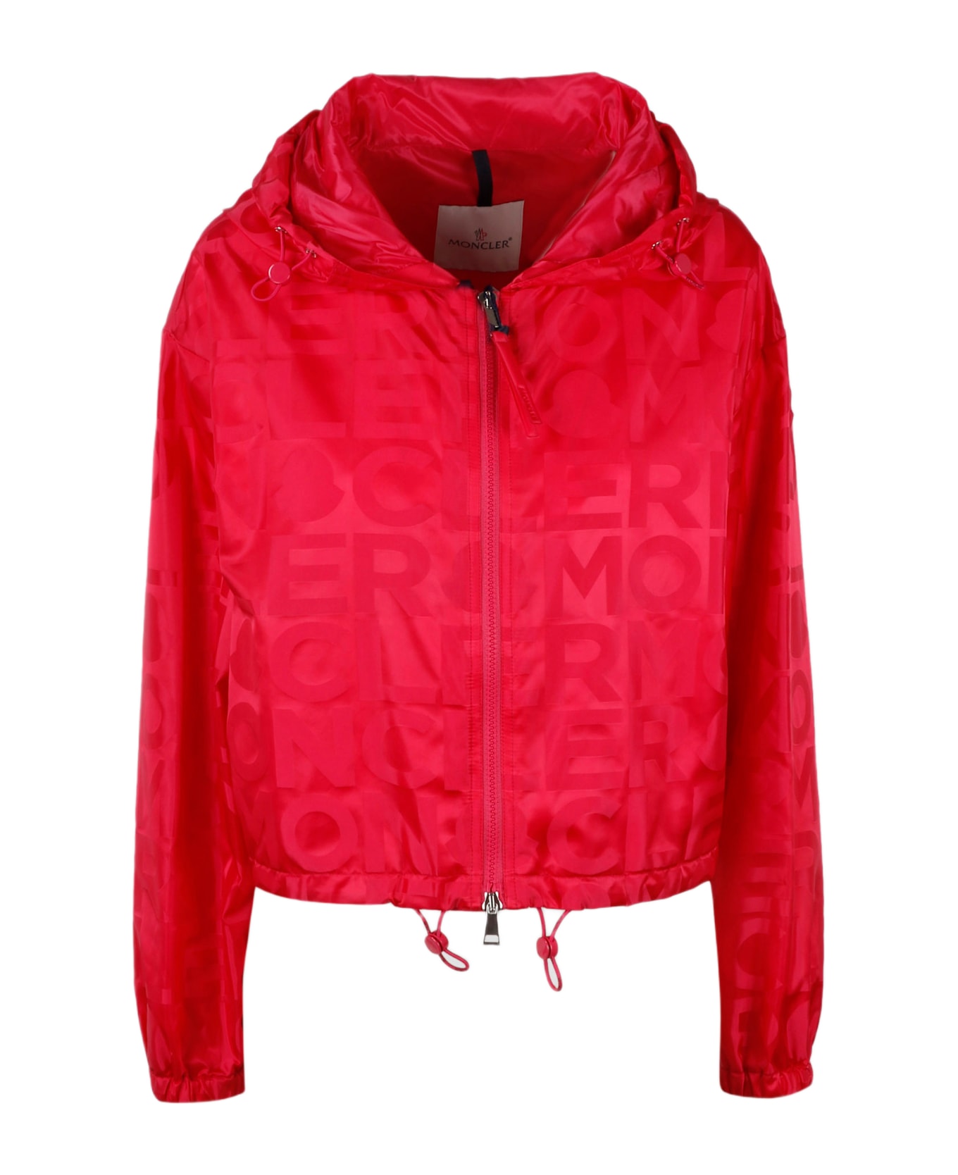 Moncler Vernant Hooded Jacket - Pink & Purple