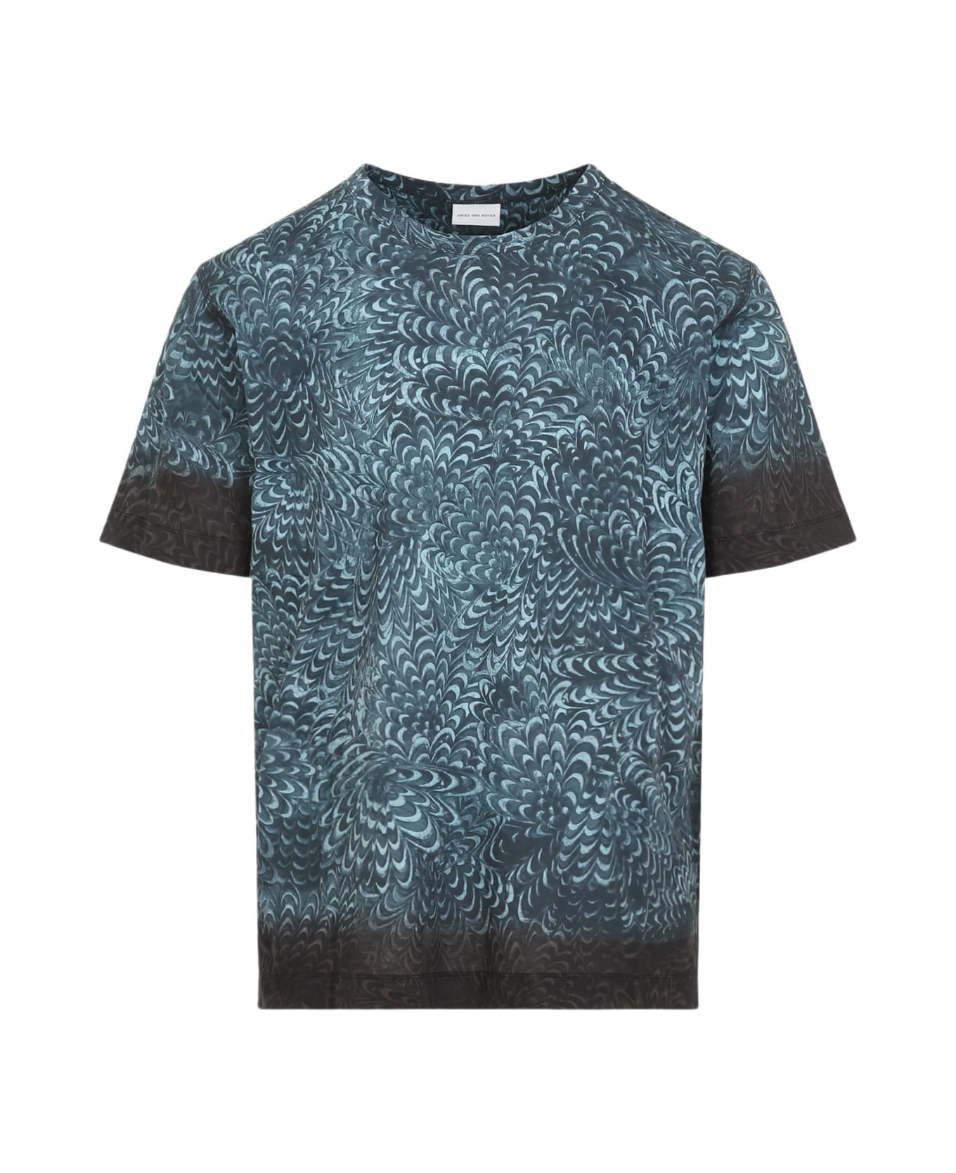 Dries Van Noten Hubba T-shirt - Petrol
