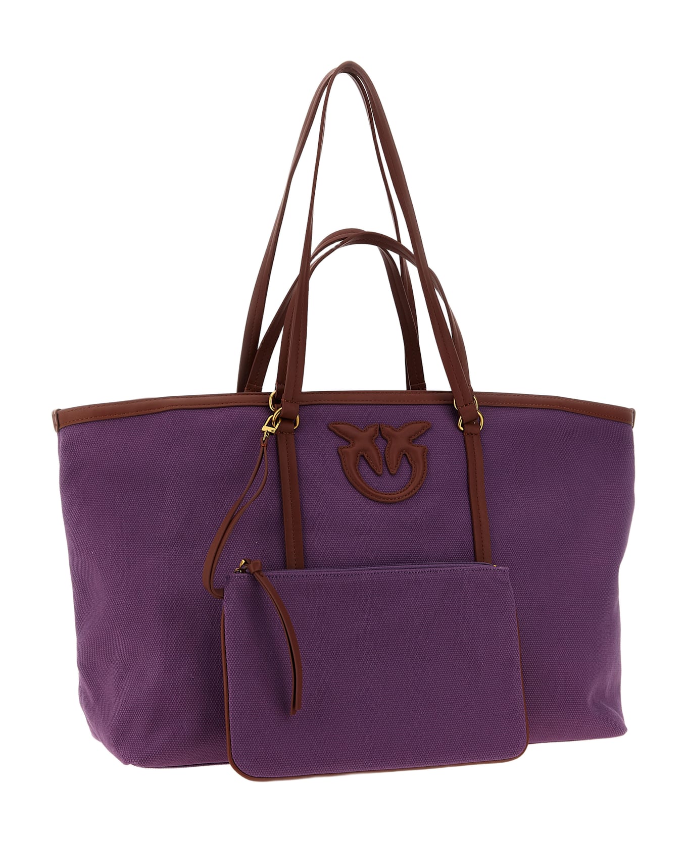 Pinko 
miranda
 Large Shopping Bag - Purple