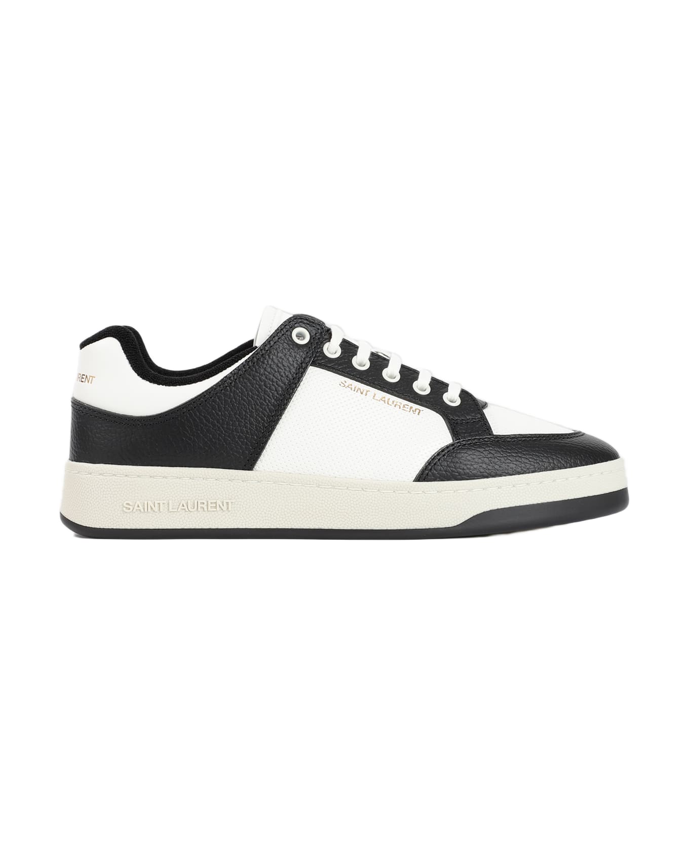 Saint Laurent 61 Sneakers - Coffee White Nero Co