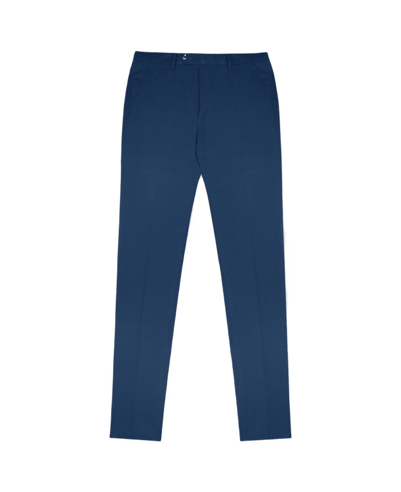 Larusmiani Velvet Trousers Howard Pants - Blue
