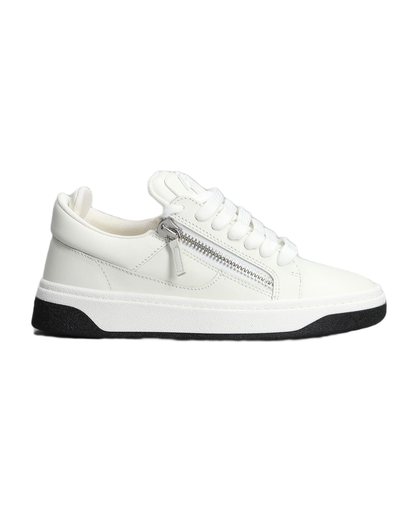 Giuseppe Zanotti Gz94 Sneakers In White Leather - white