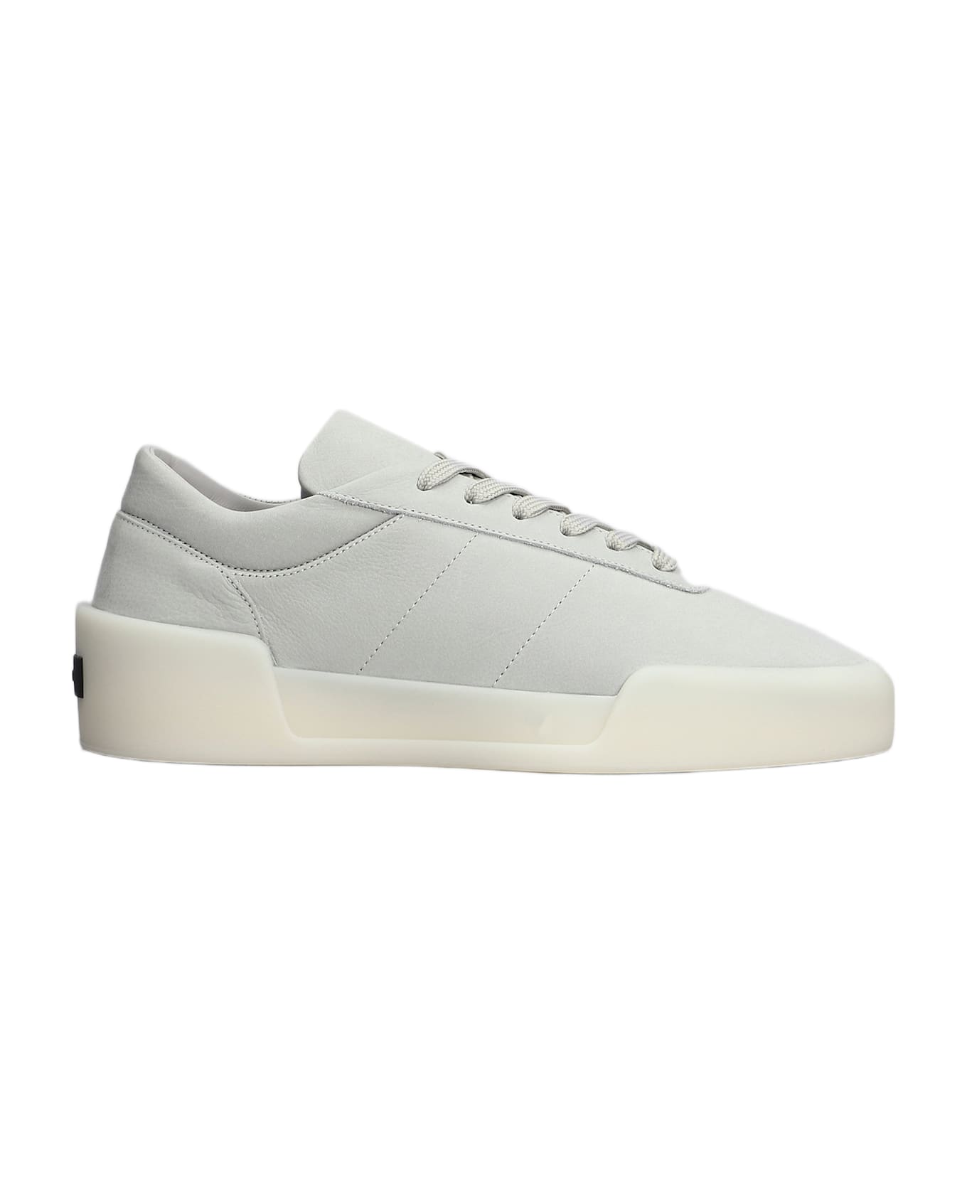Fear of God Aerobic Low Sneakers In Grey Suede - grey
