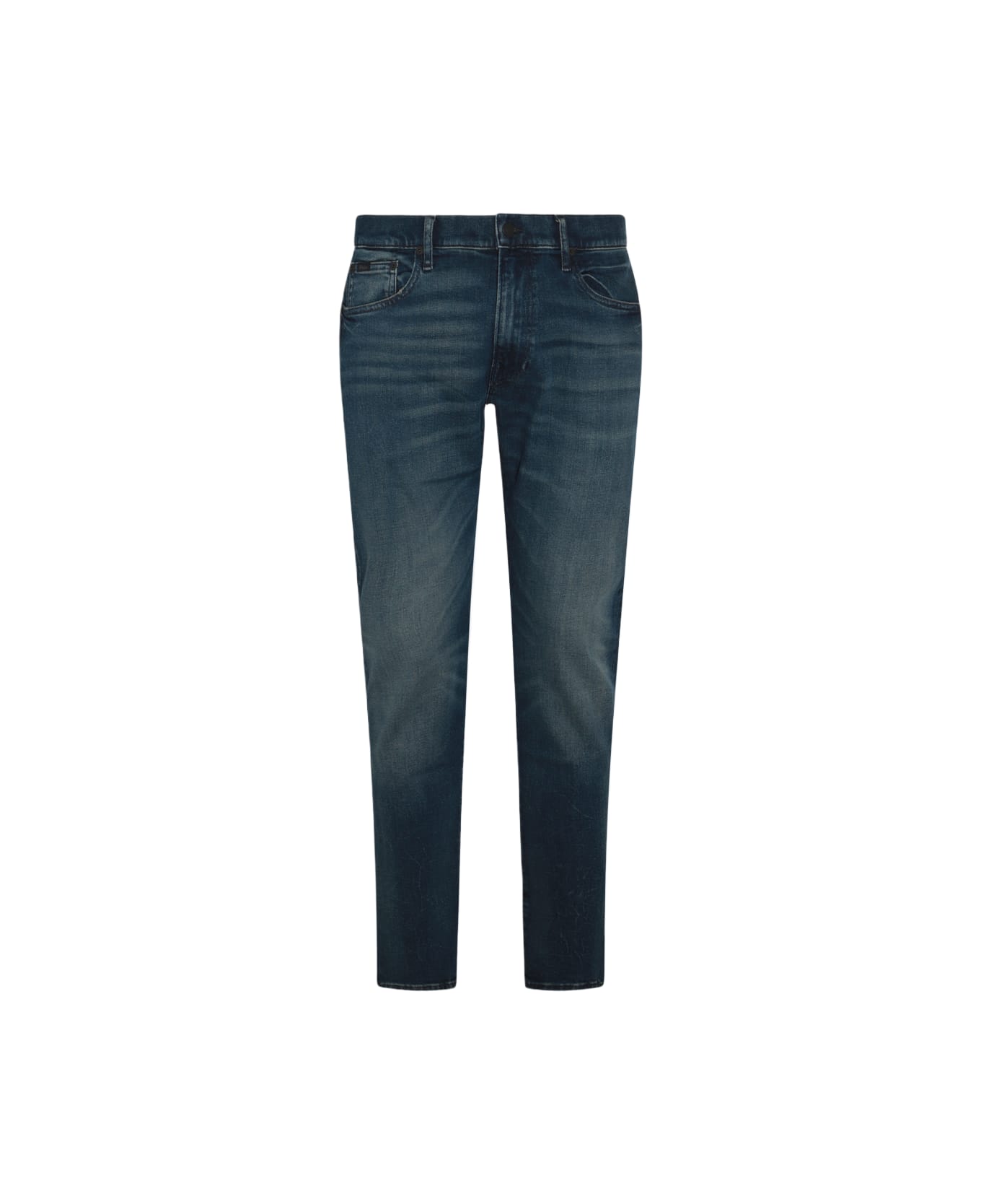 Polo Ralph Lauren Dark Blue Cotton Denim Jeans - MYERS V3