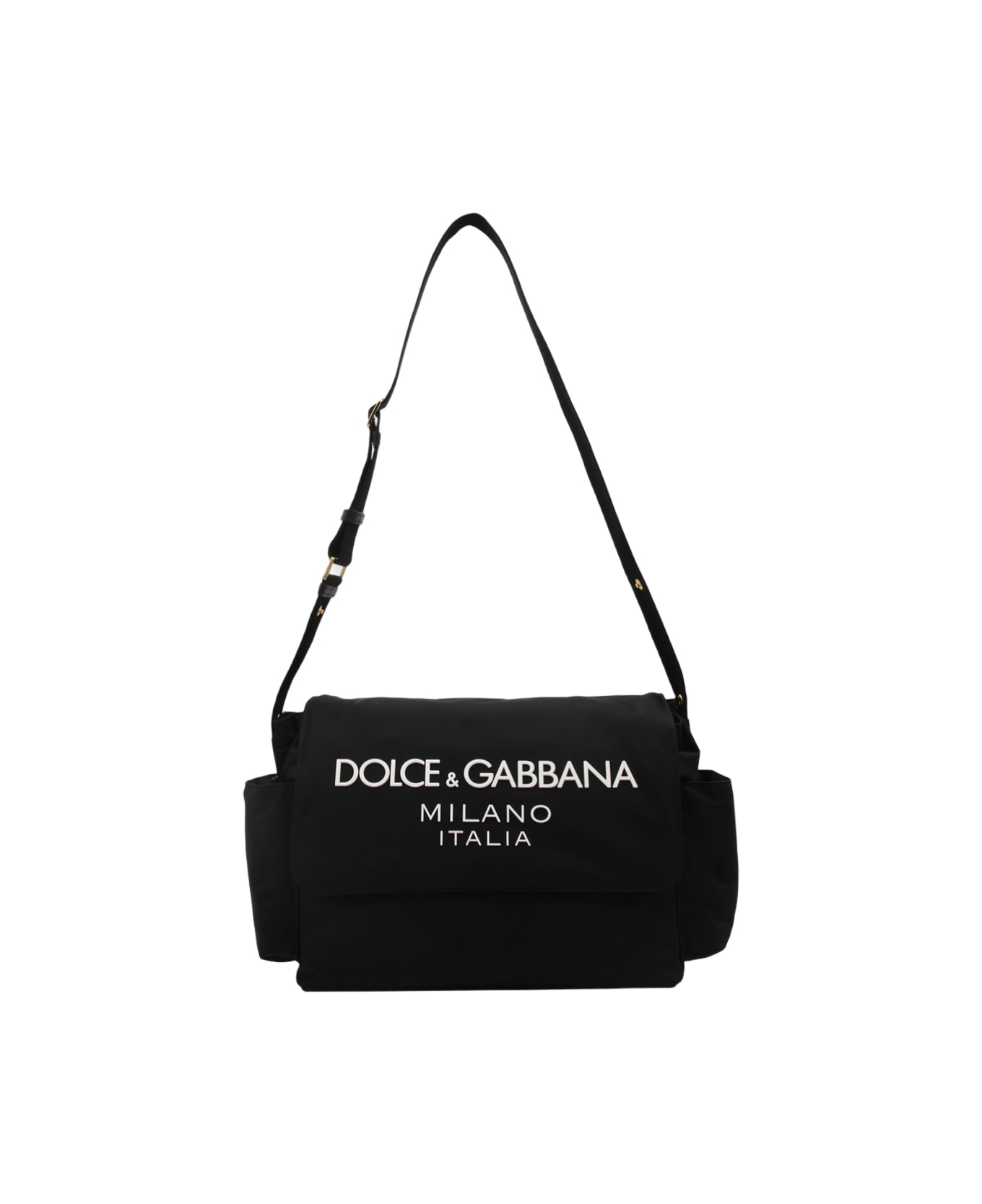 Dolce & Gabbana Black And White Nylon Changing Bag - Black アクセサリー＆ギフト