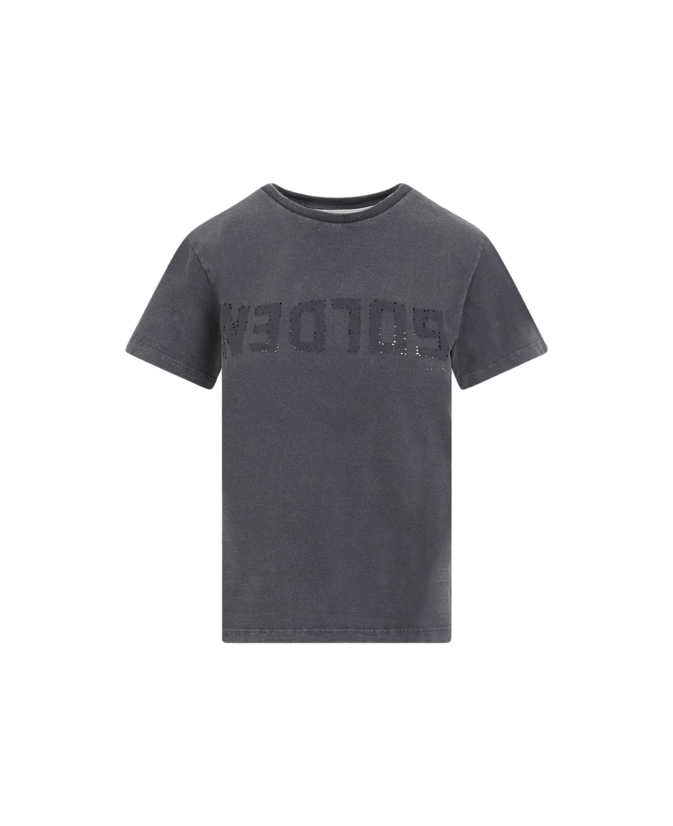 Golden Goose Cotton T-shirt - Anthracite