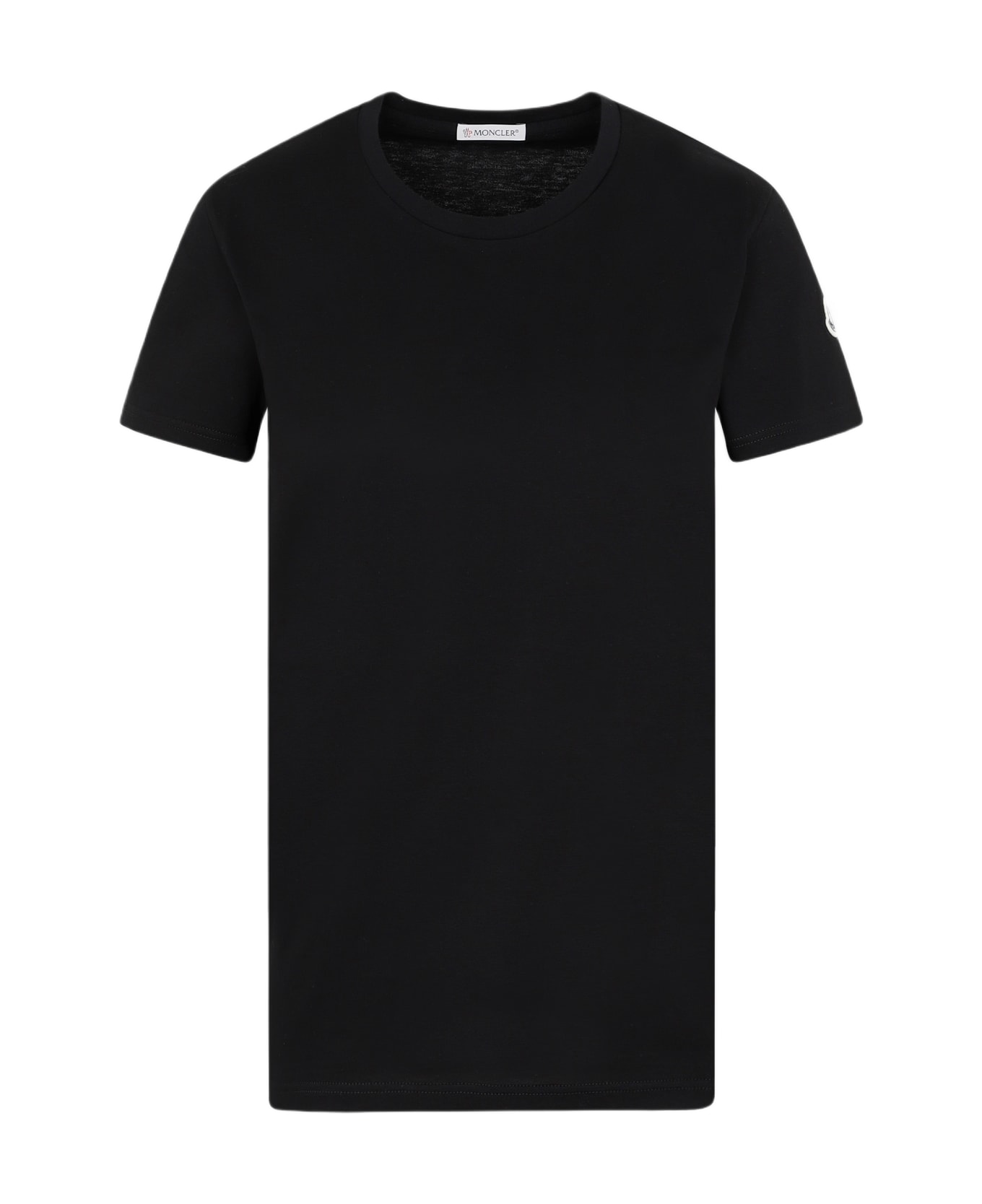 Moncler Cotton T-shirt - Black
