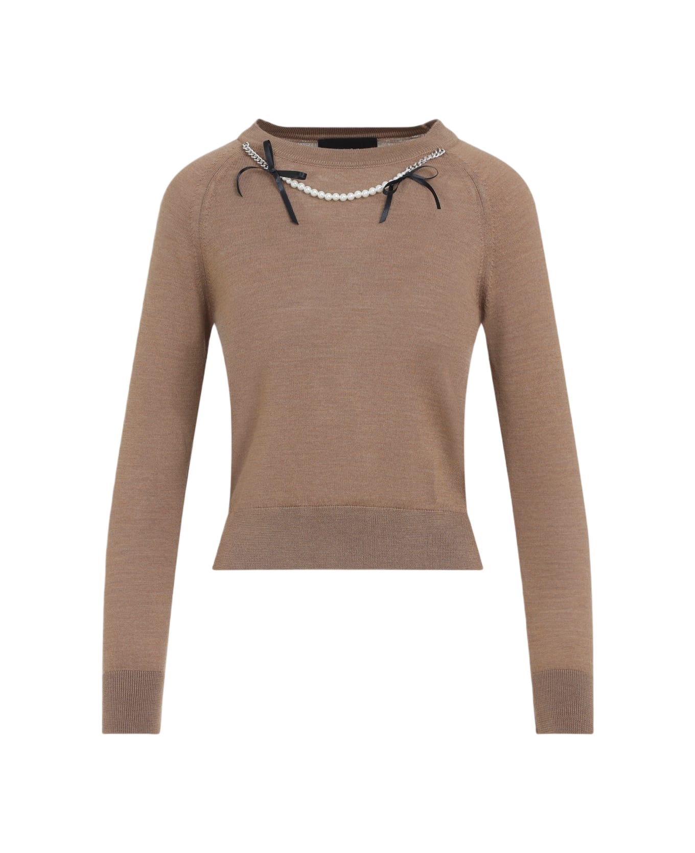 Simone Rocha Classic Pullover - Chestnut Pearl