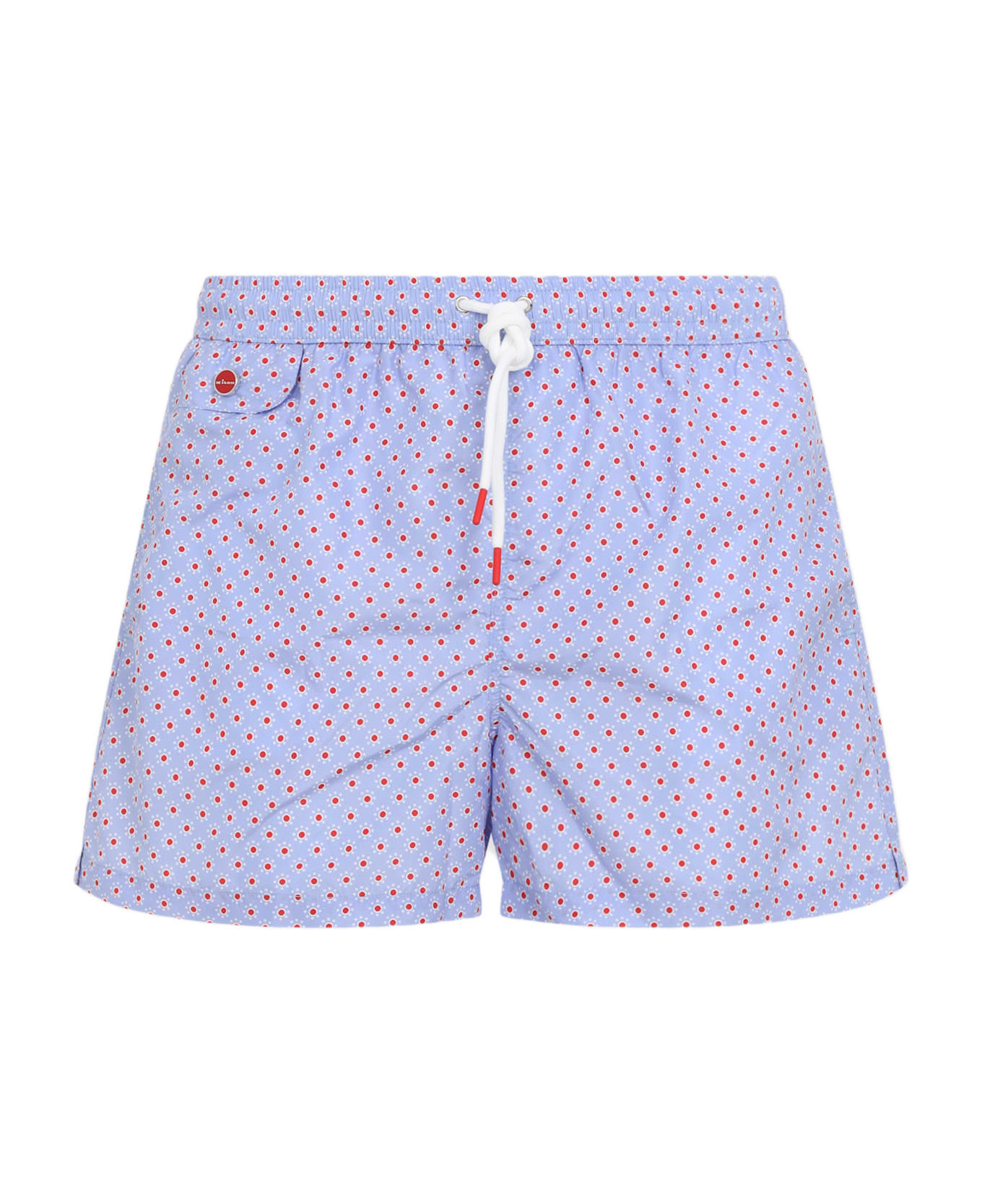 Kiton Polyester Swim Shorts - Multi