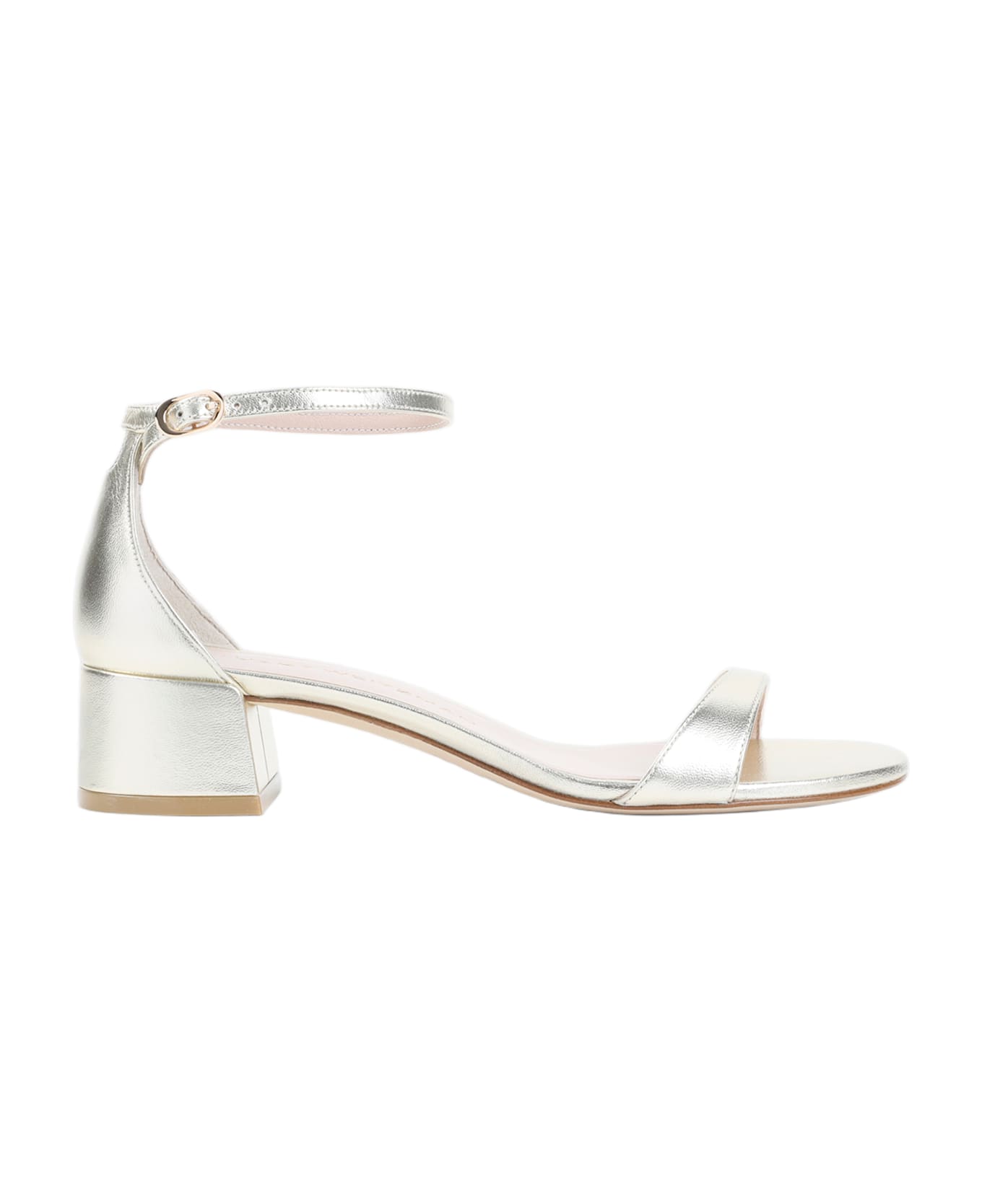 Stuart Weitzman Nudist Block 35 - Lio Light Gold
