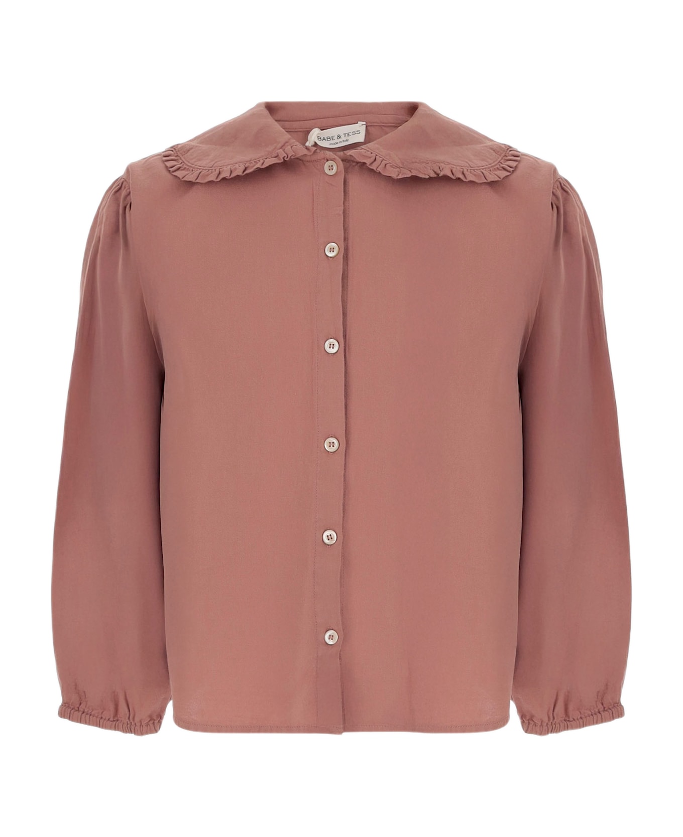 Babe 
Tess Cotton Shirt - Pink