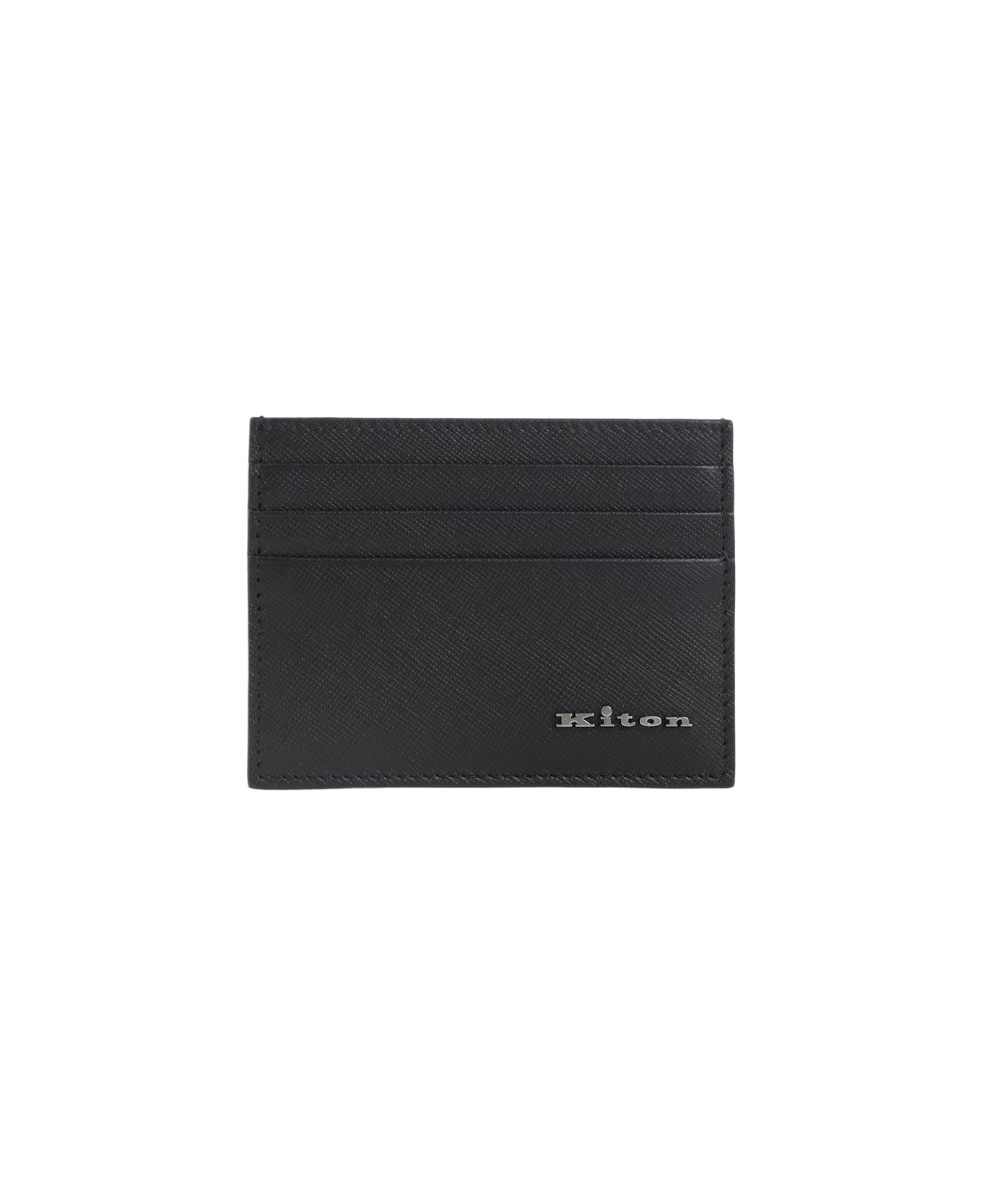 Kiton Card Holder - Black