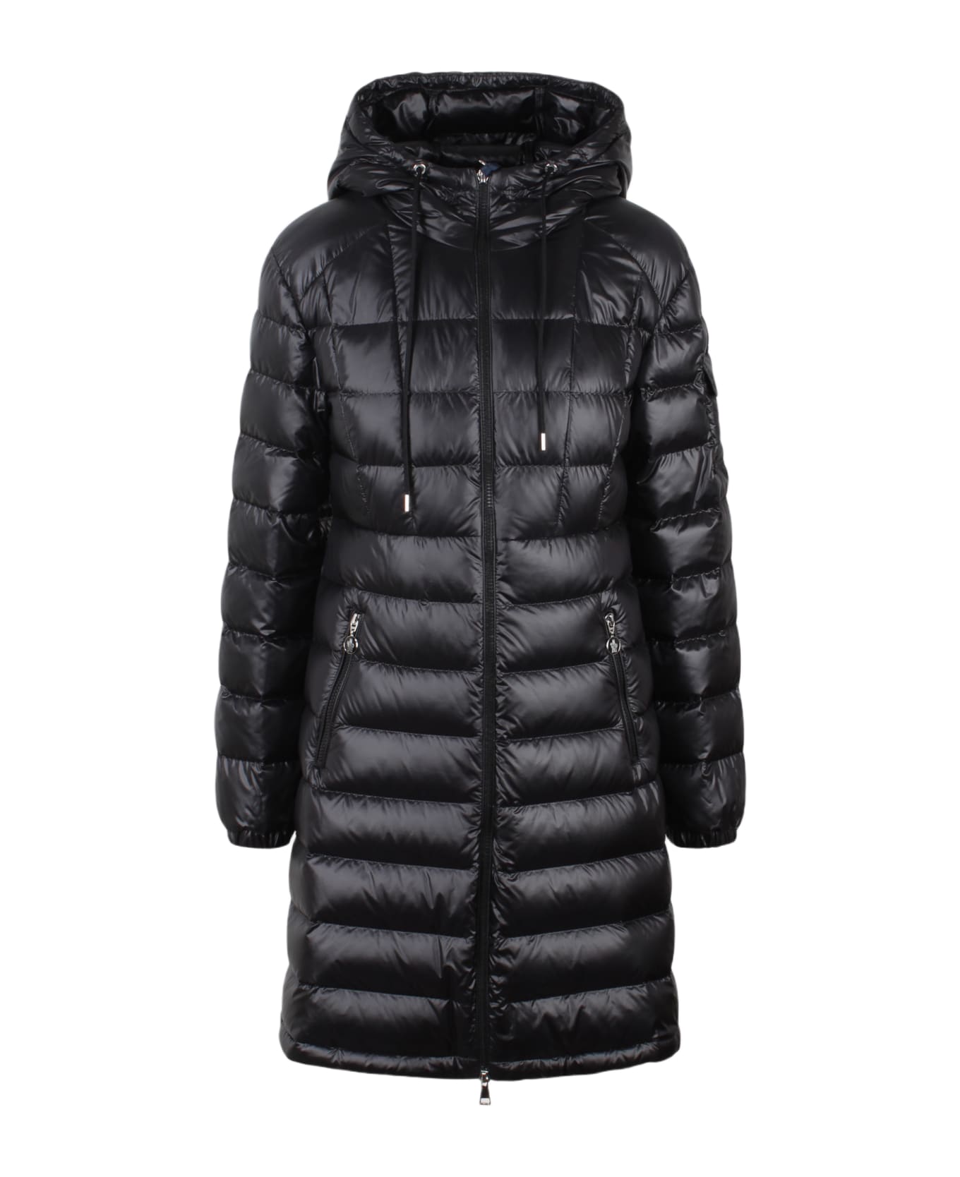 Moncler Amintore Long Down Jacket - Black