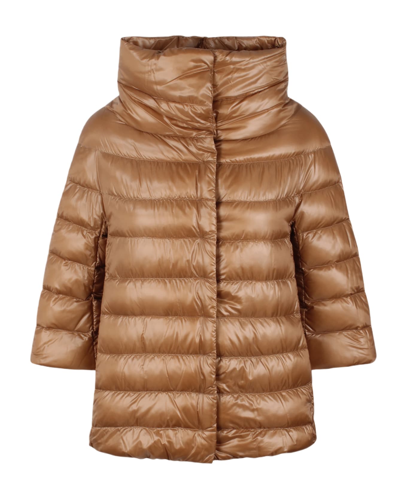 Herno Aminta Down Cape - Brown