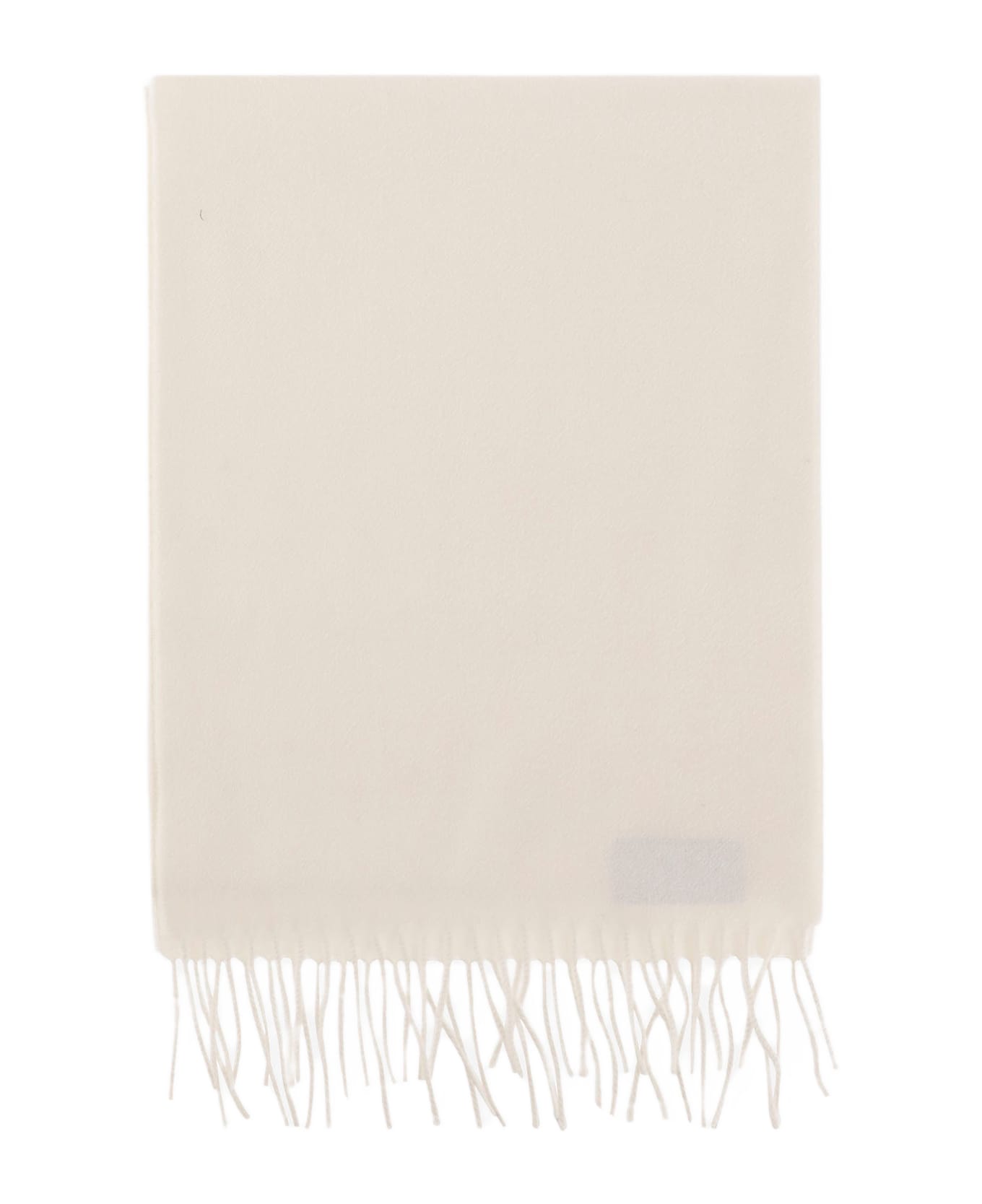 Alex Begg Cashmere Scarf - White