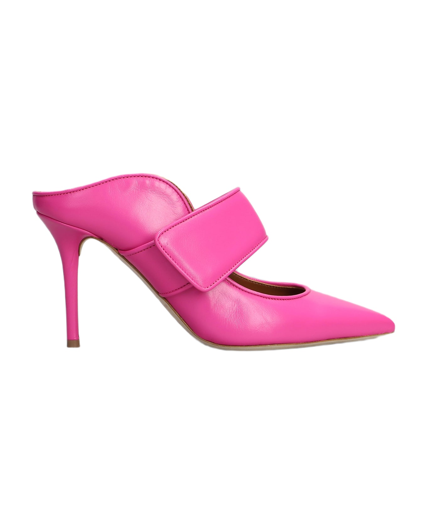 Malone Souliers Helene Pumps In Rose-pink Leather - rose-pink