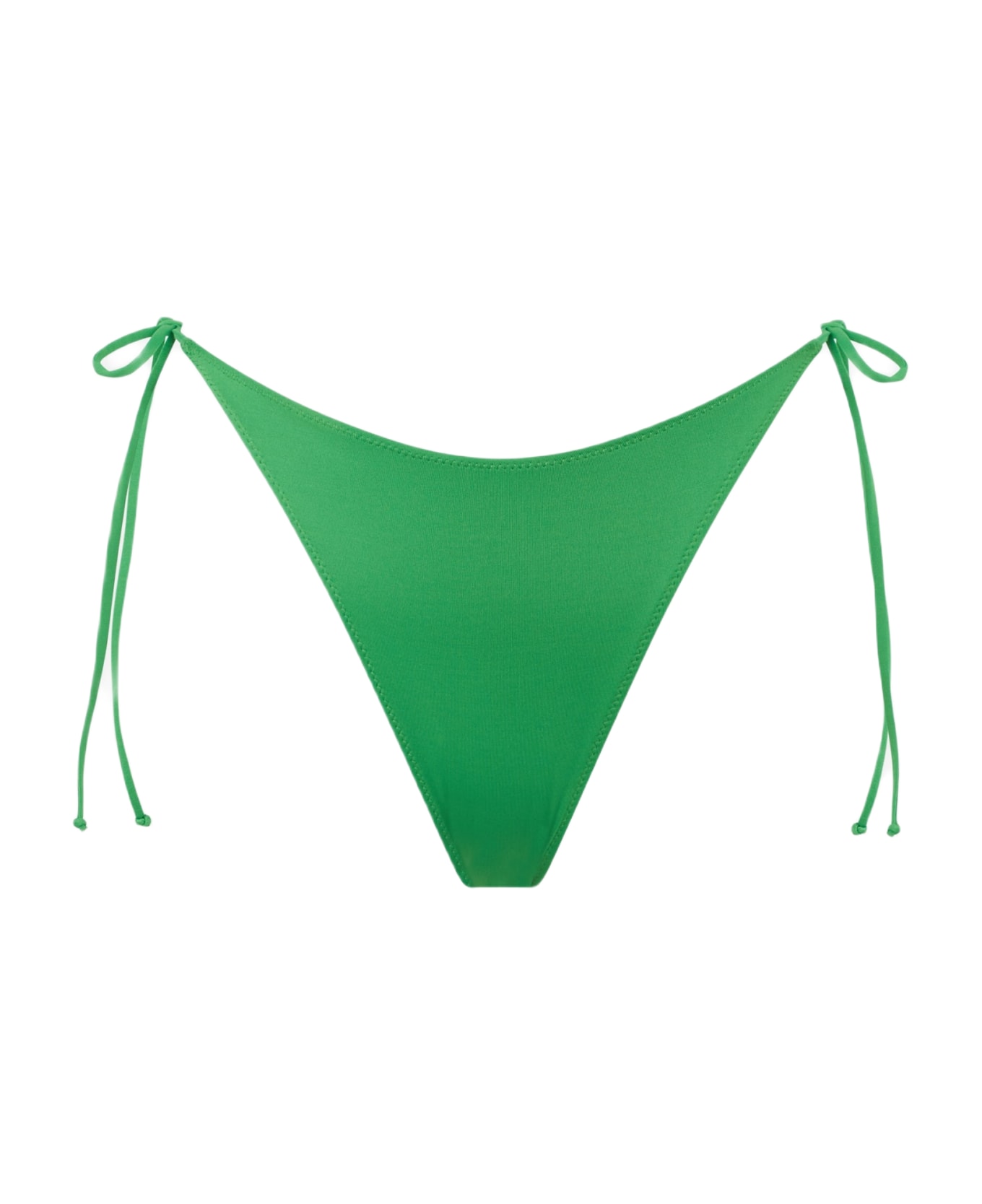 MC2 Saint Barth Woman Green Cheeky Swim Brief - GREEN