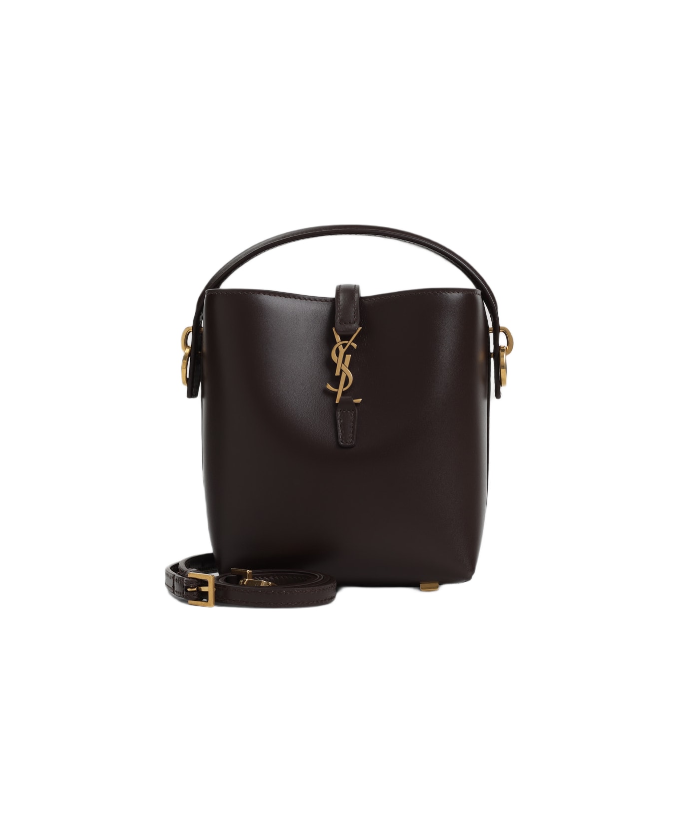 Saint Laurent Mini 37 Shoulder Bag - Dark Sweet Choco
