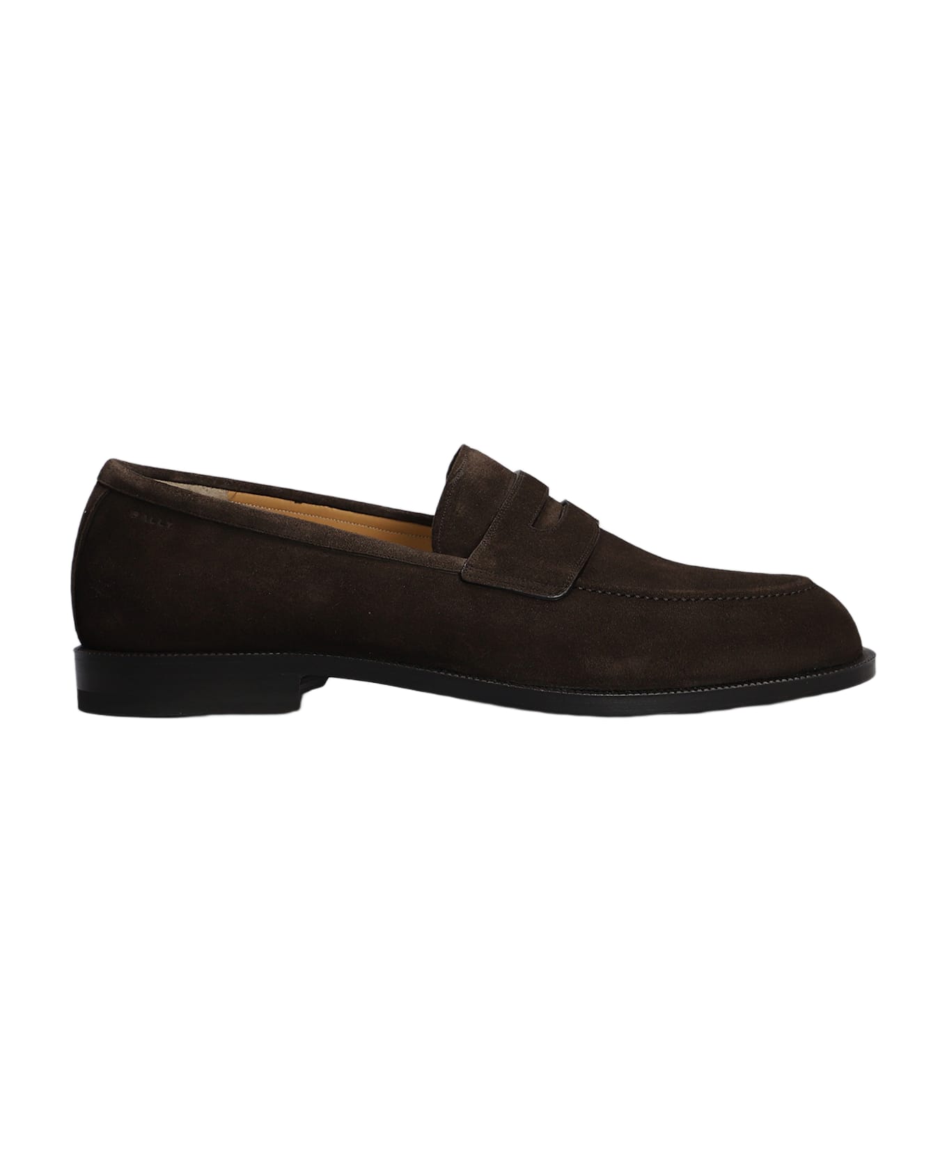 Bally Charney U Loafers In Brown Suede - brown