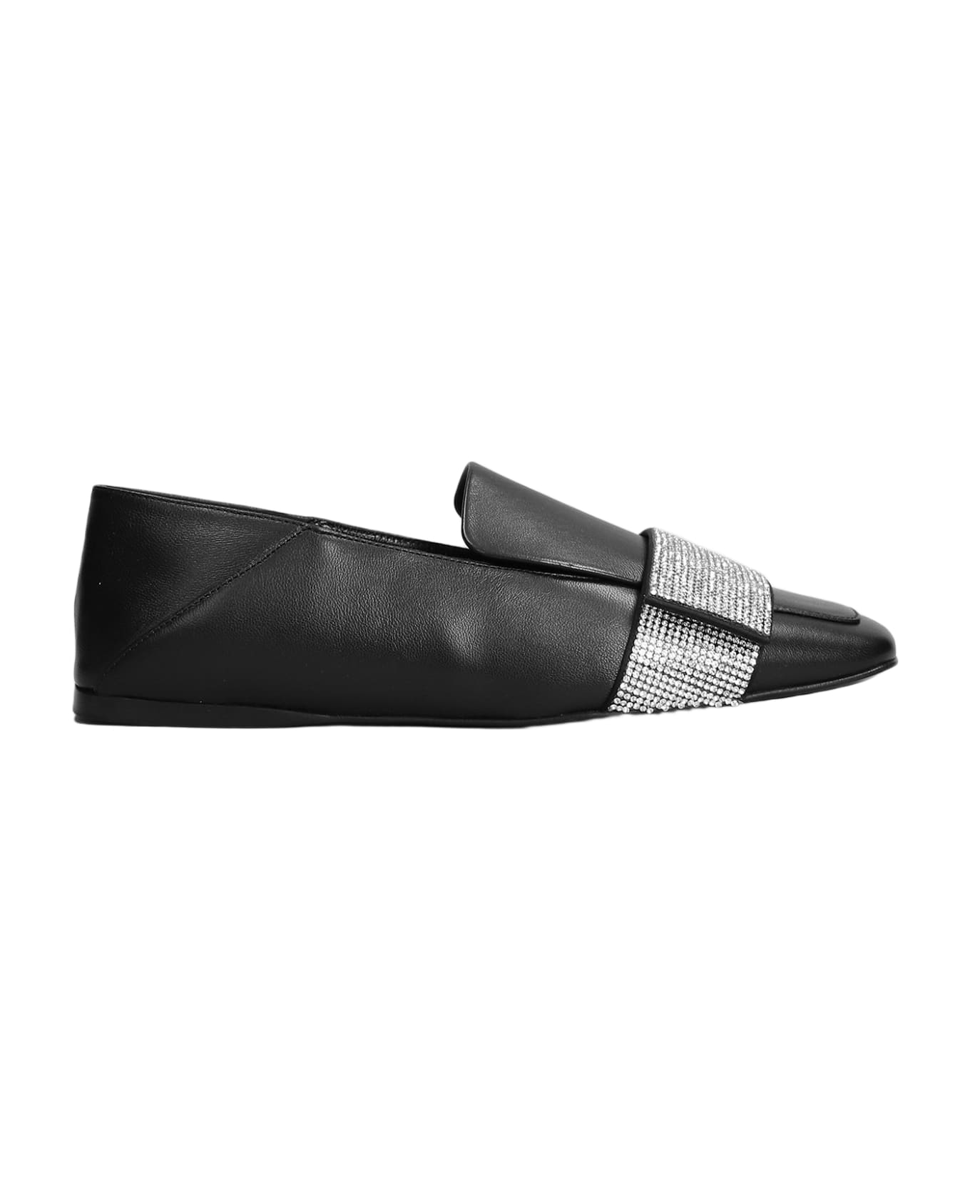 Sergio Rossi Loafers In Black Leather - black