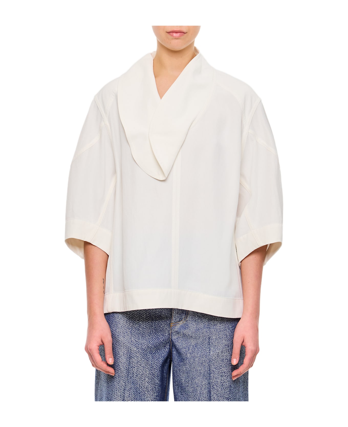Bottega Veneta Blusa - White