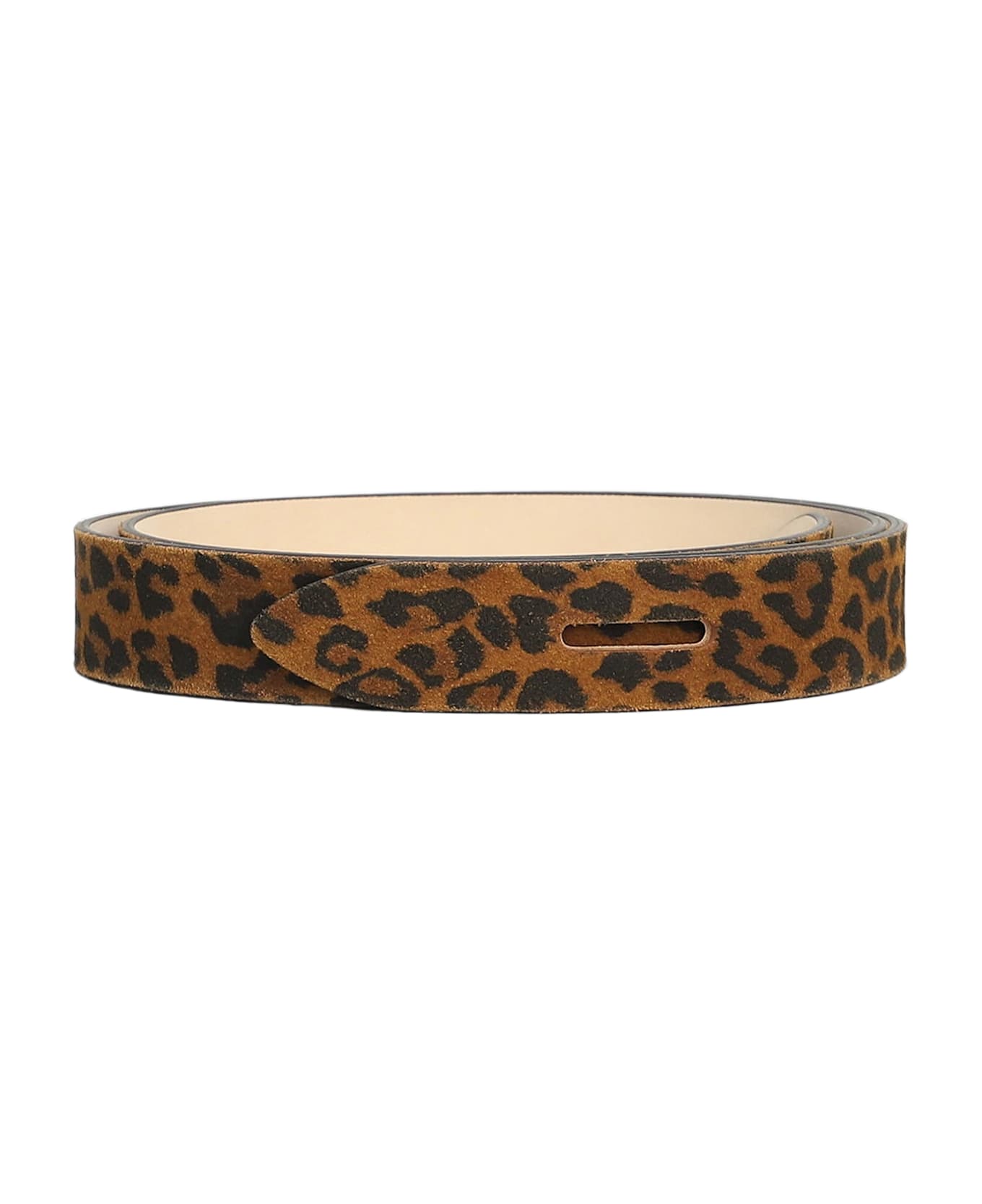 Isabel Marant Lecce Belts In Animalier Leather - Animalier