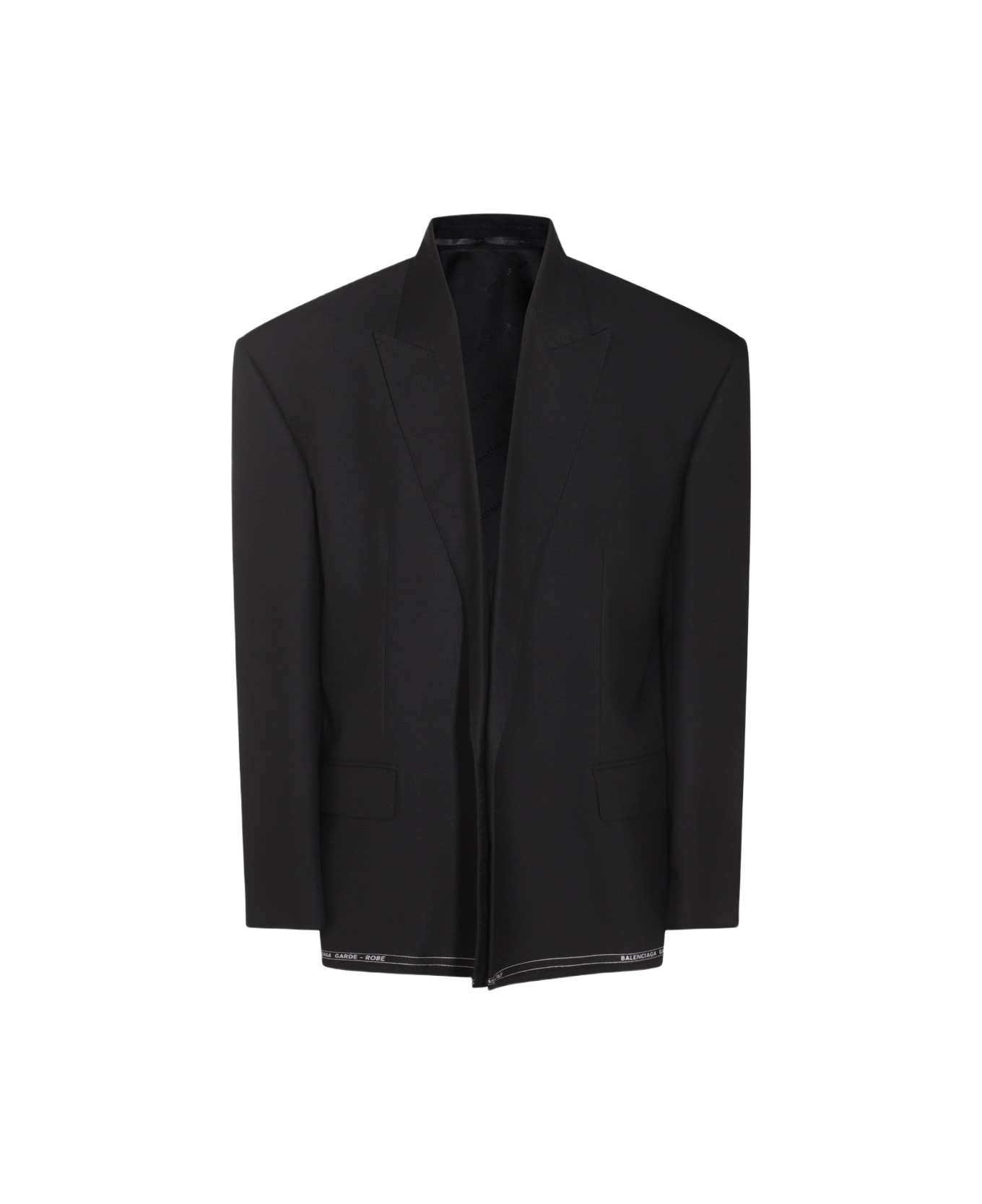 Balenciaga Black Blazer - Black