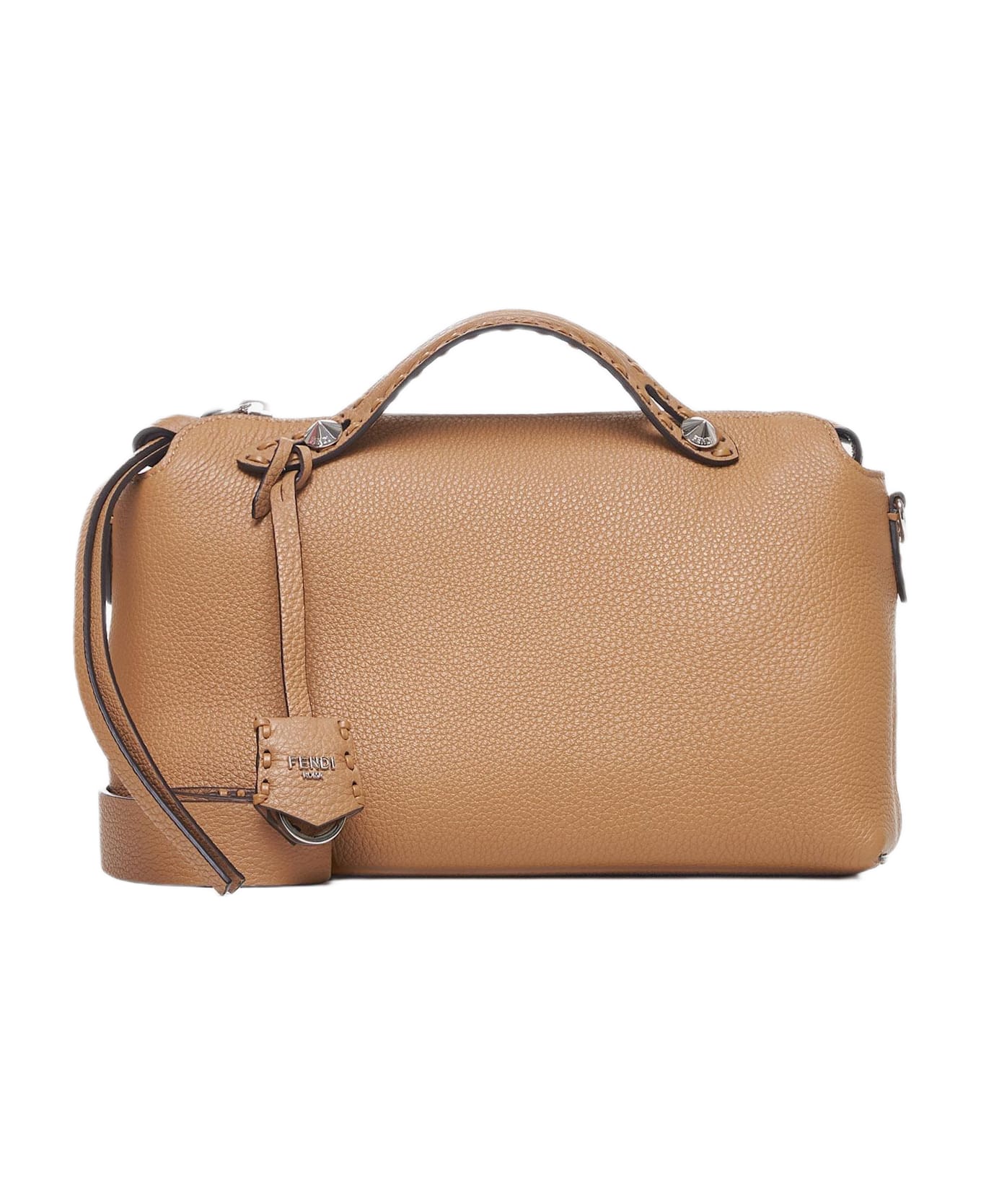 Fendi By The Way Leather Medium Bag - Cappuccino